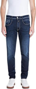 PÁNSKE SLIM FIT DŽÍNSY REPLAY ANBASS Z POWER STRETCH DENIMU - M0914 .000.41A 214