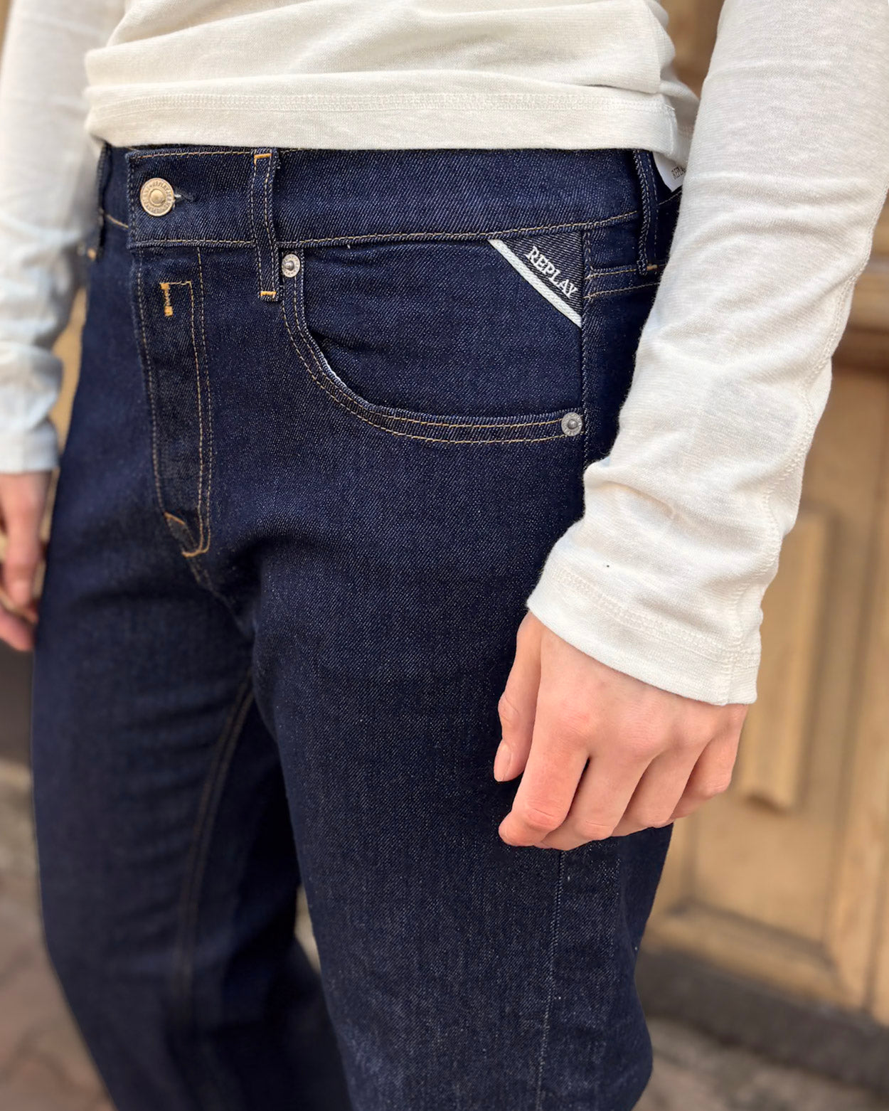 WOMEN'S REPLAY STRAIGHT FIT JEANS AUBRY 