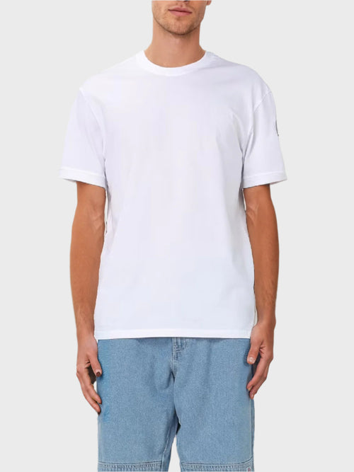 BLAUER PÁNSKÉ  TRIČKO SOLIDA ANTHONY S VÝŠIVKOU NA RUKÁVU