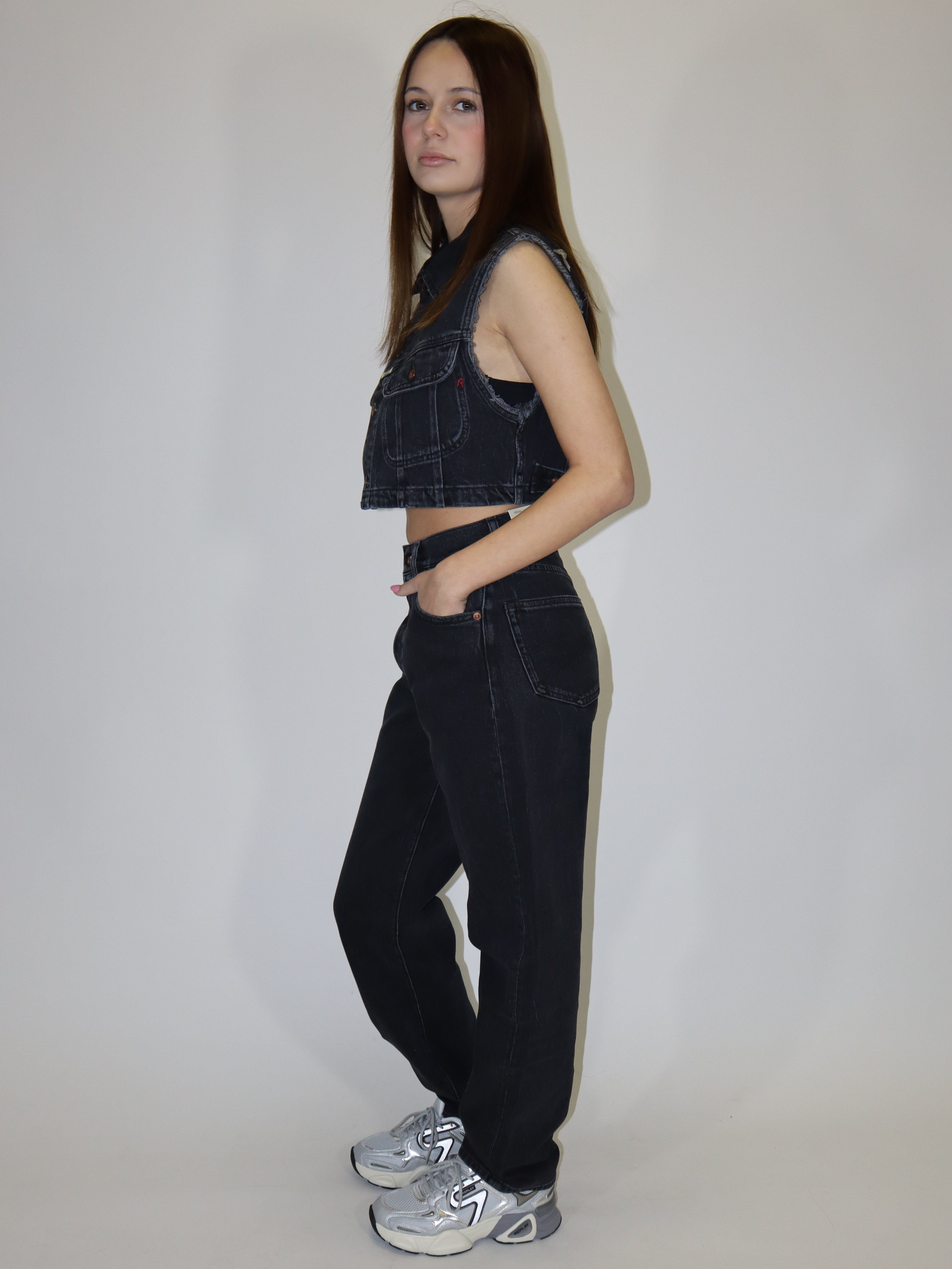 REPLAY DÁMSKÉ DŽÍNY ROVNÉHO STŘIHU W9ZERO1 