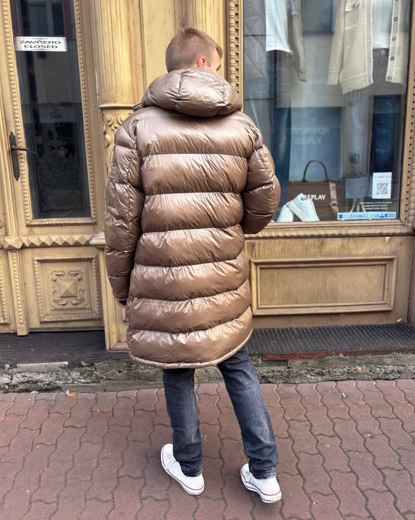 FÉRFI TÉLI KABÁT BLAUER