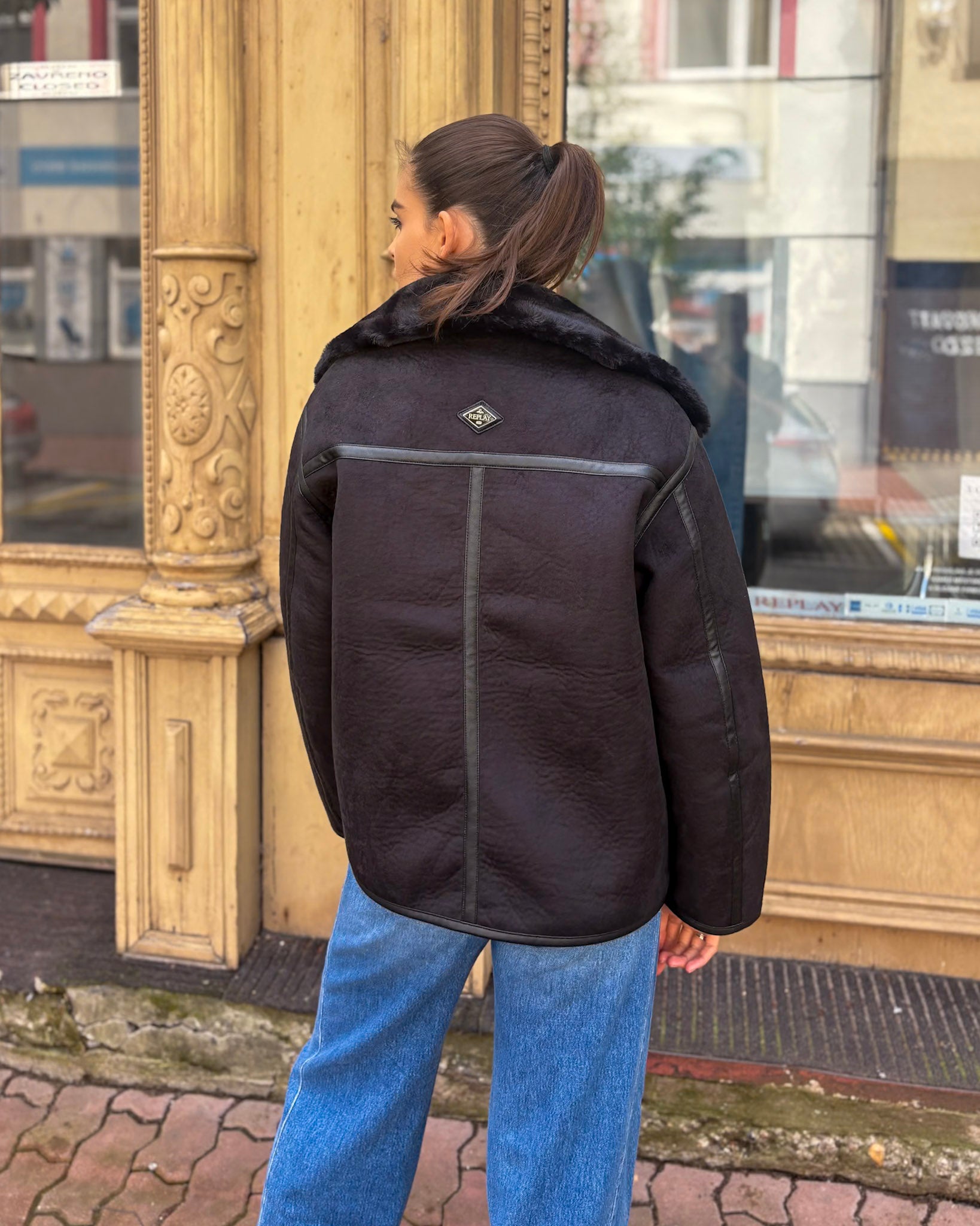 DÁMSKÁ ZIMNÍ LETECKÁ BUNDA REPLAY