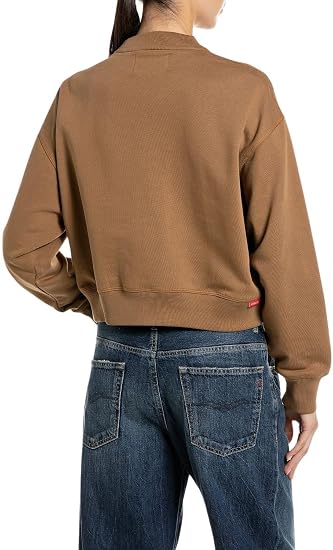 REPLAY BASIC WOMEN'S SWEATSHIRT