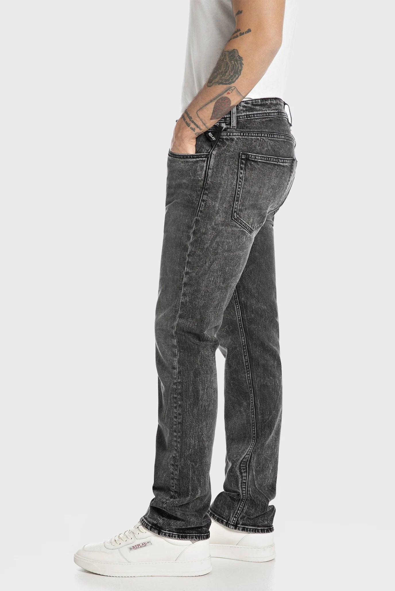 REPLAY PÁNSKÉ DŽÍNY ROVNÉHO STŘIHU GROVER