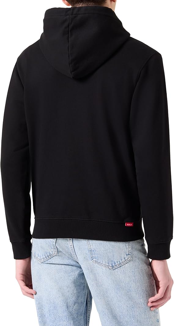 REPLAY PÁNSKÁ CELOROZEPÍNACÍ MIKINA S LOGEM