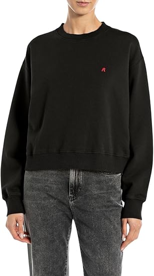 REPLAY BASIC WOMEN'S SWEATSHIRT