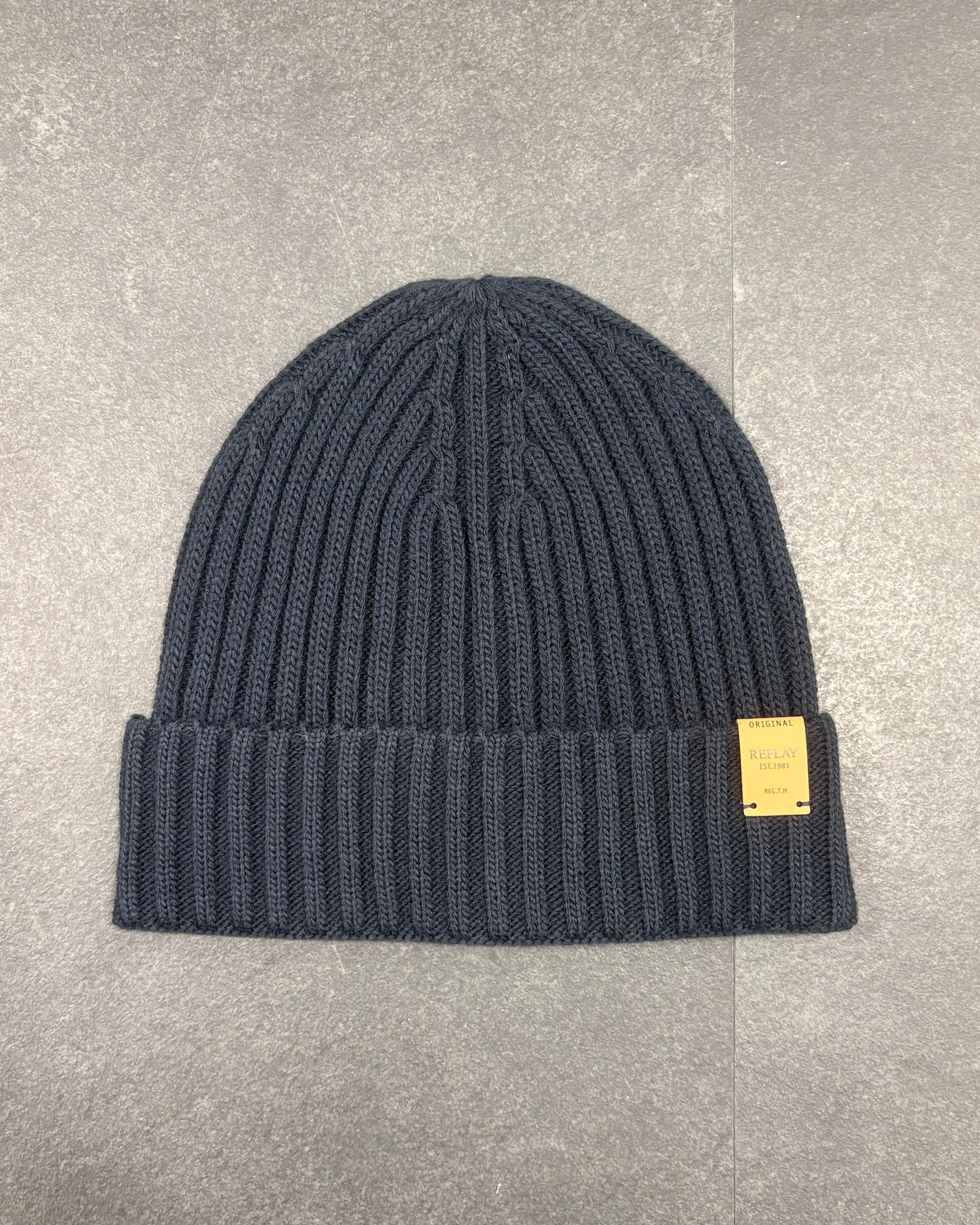 REPLAY ZIMNÍ ŽEBROVANÁ ČEPICE