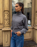 WOMEN'S REPLAY TURTLENECK WITH RAGLAN SLEEVES