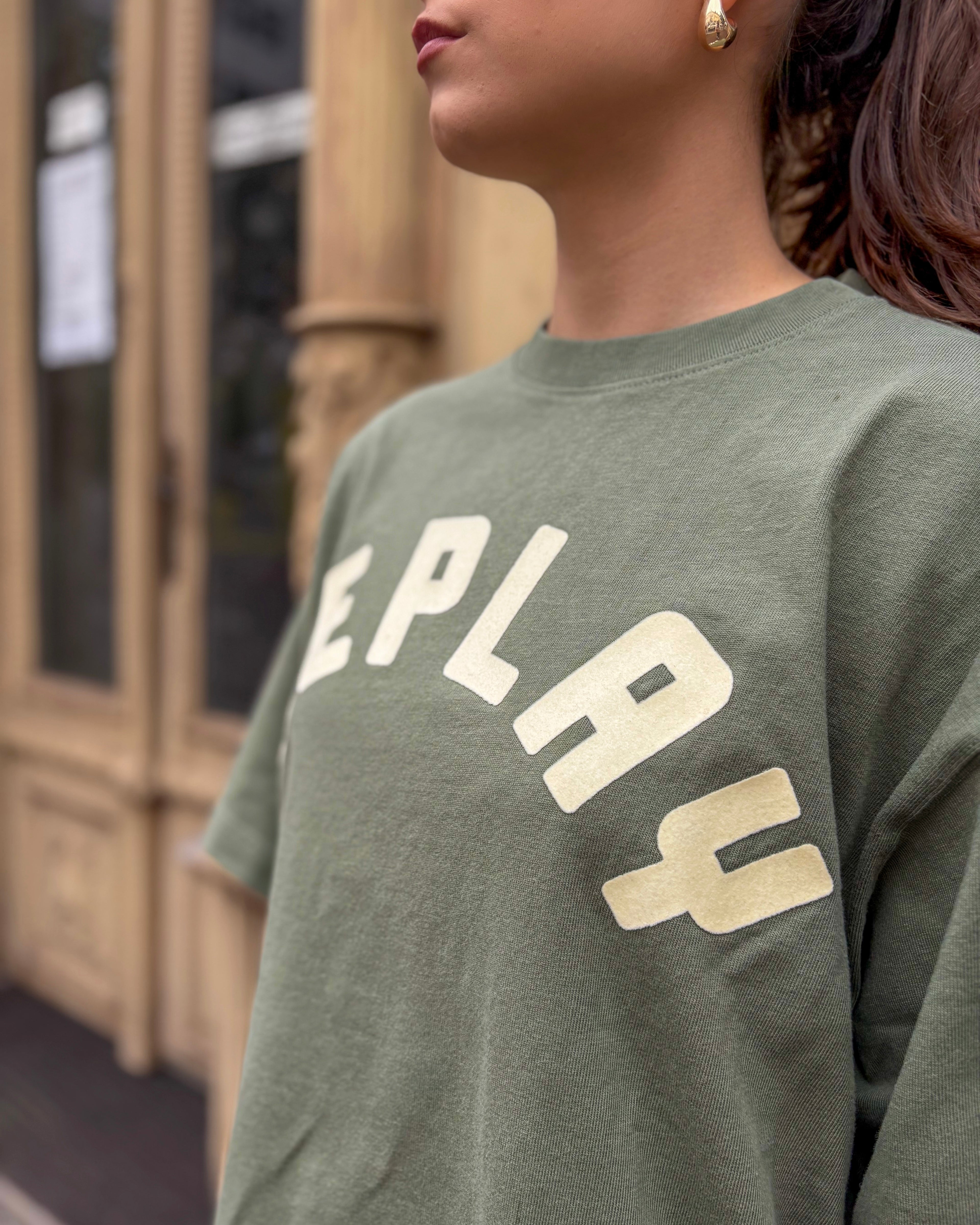 NŐI TÚLMÉRETES REPLAY MINTÁS PÓLÓ