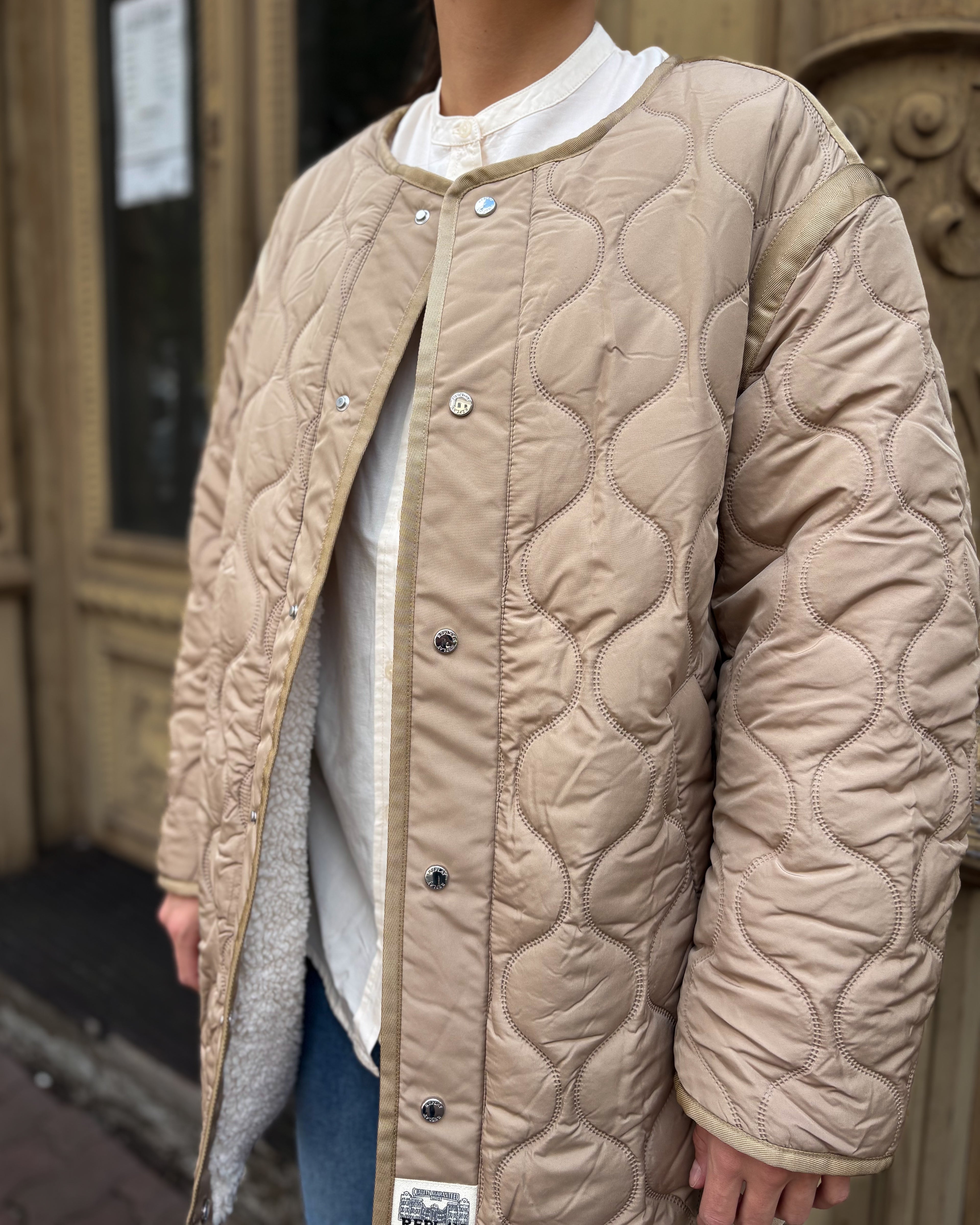 REPLAY NŐI STEPPELT MIDI KABÁT