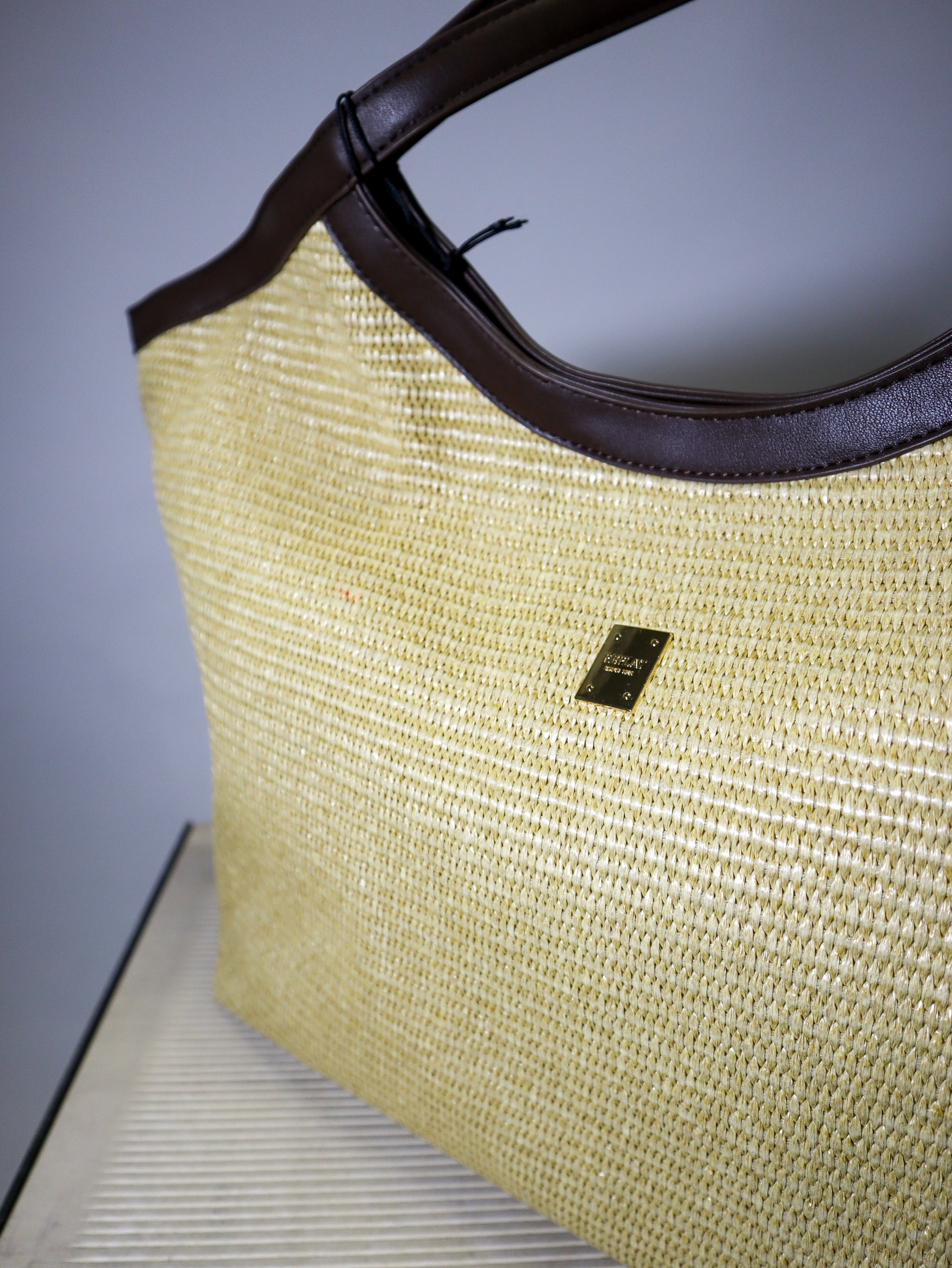 REPLAY DÁMSKA KABELKA Z RAFIE TYPU SHOPPER BAG