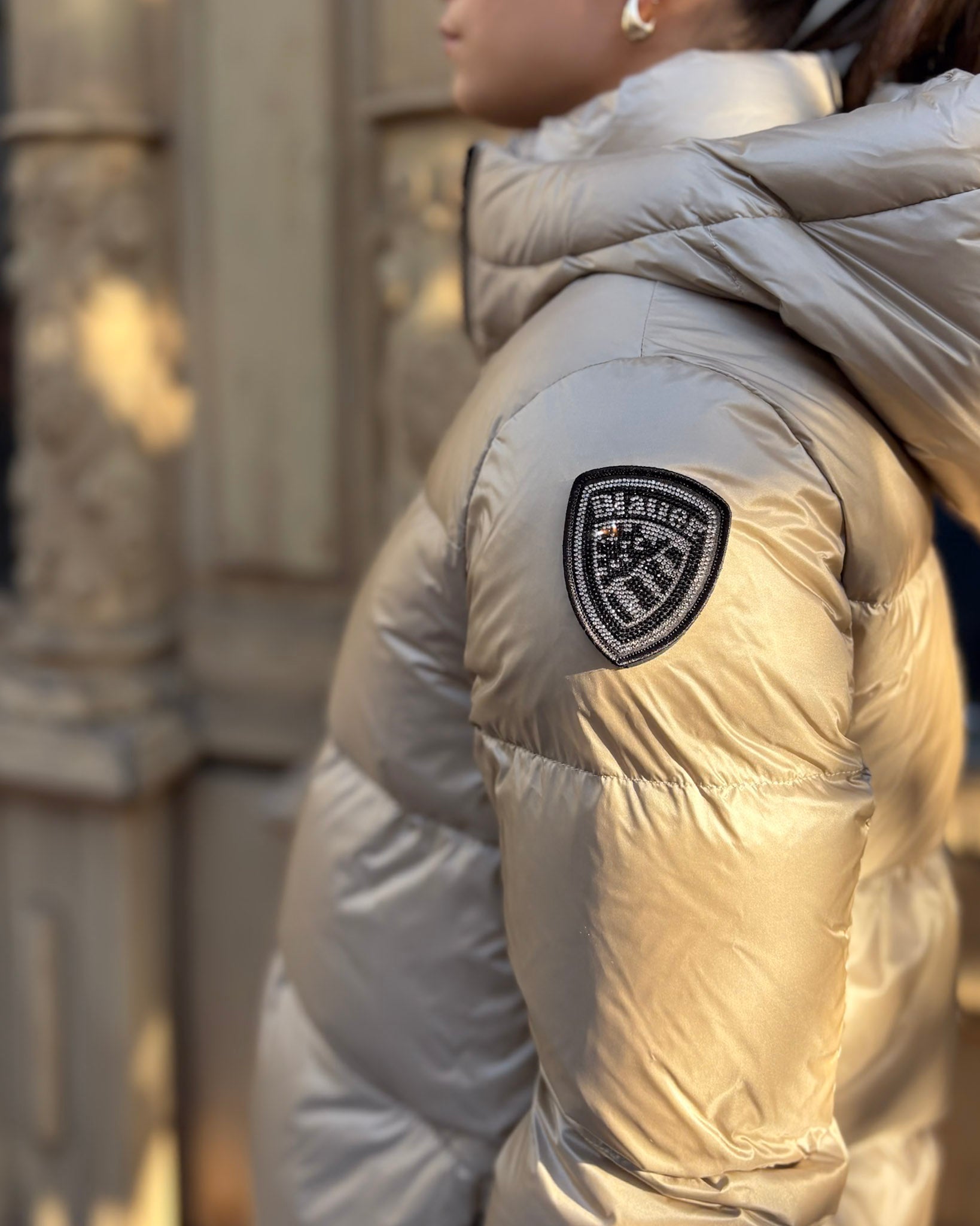 BLAUER DLOUHÁ MĚKKÁ PÉŘOVÁ BUNDA CELIA 