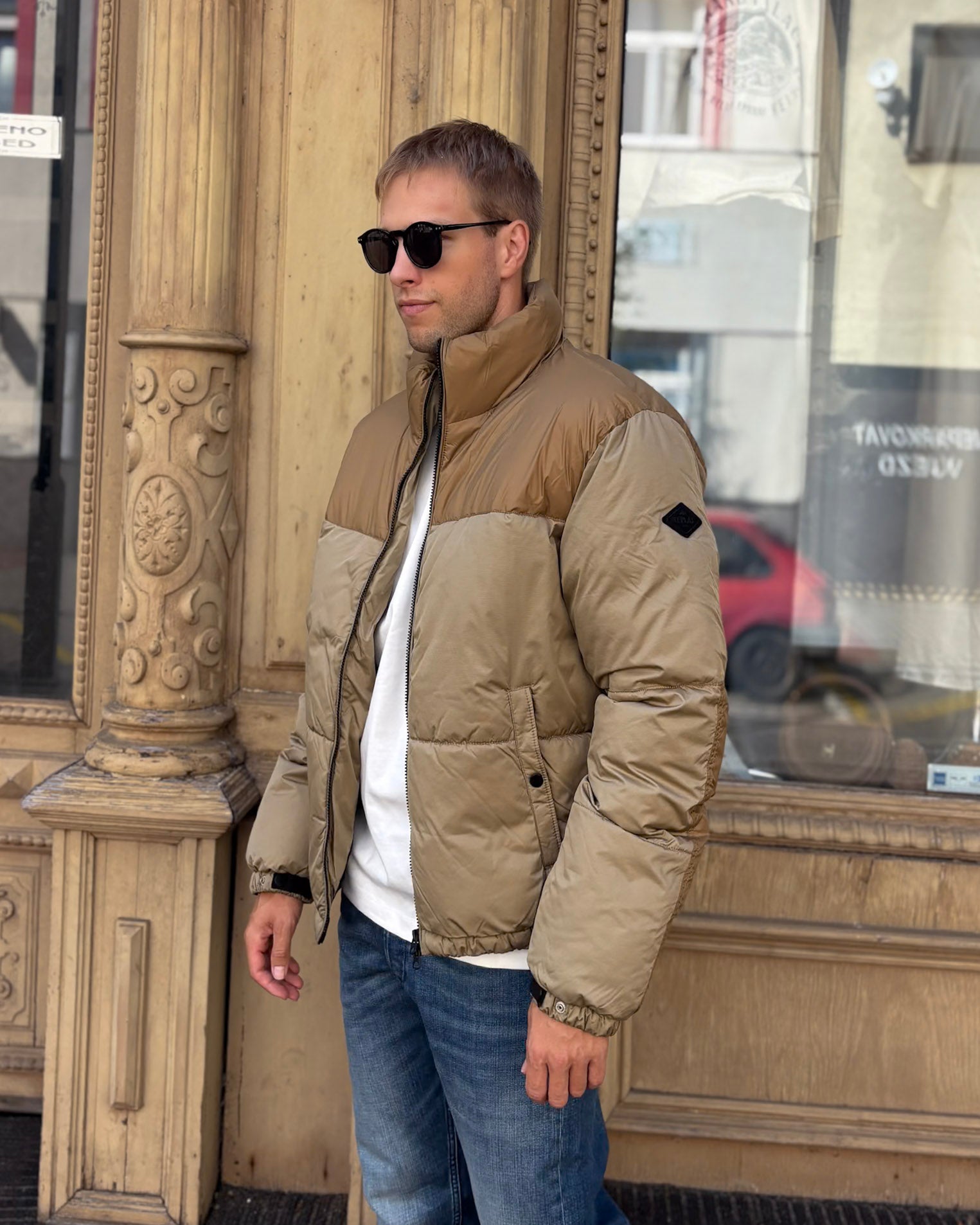 REPLAY FÉRFI STEPELT KABÁT MAGAS GALLÉRRAL