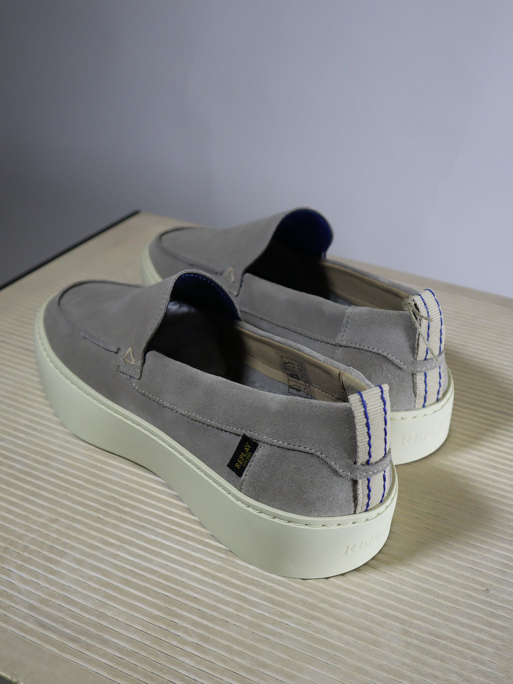 REPLAY MEN'S MOCCASINS