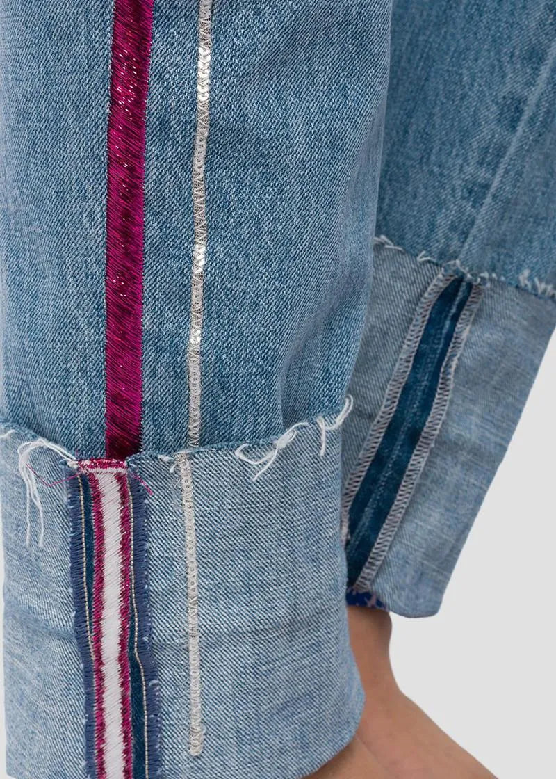 REPLAY DÁMSKÉ DŽÍNY STŘIHU HETER 