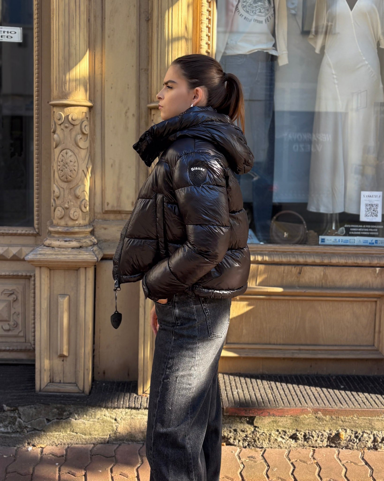 DÁMSKÁ BUNDA BLAUER MICRORIP GLORIA