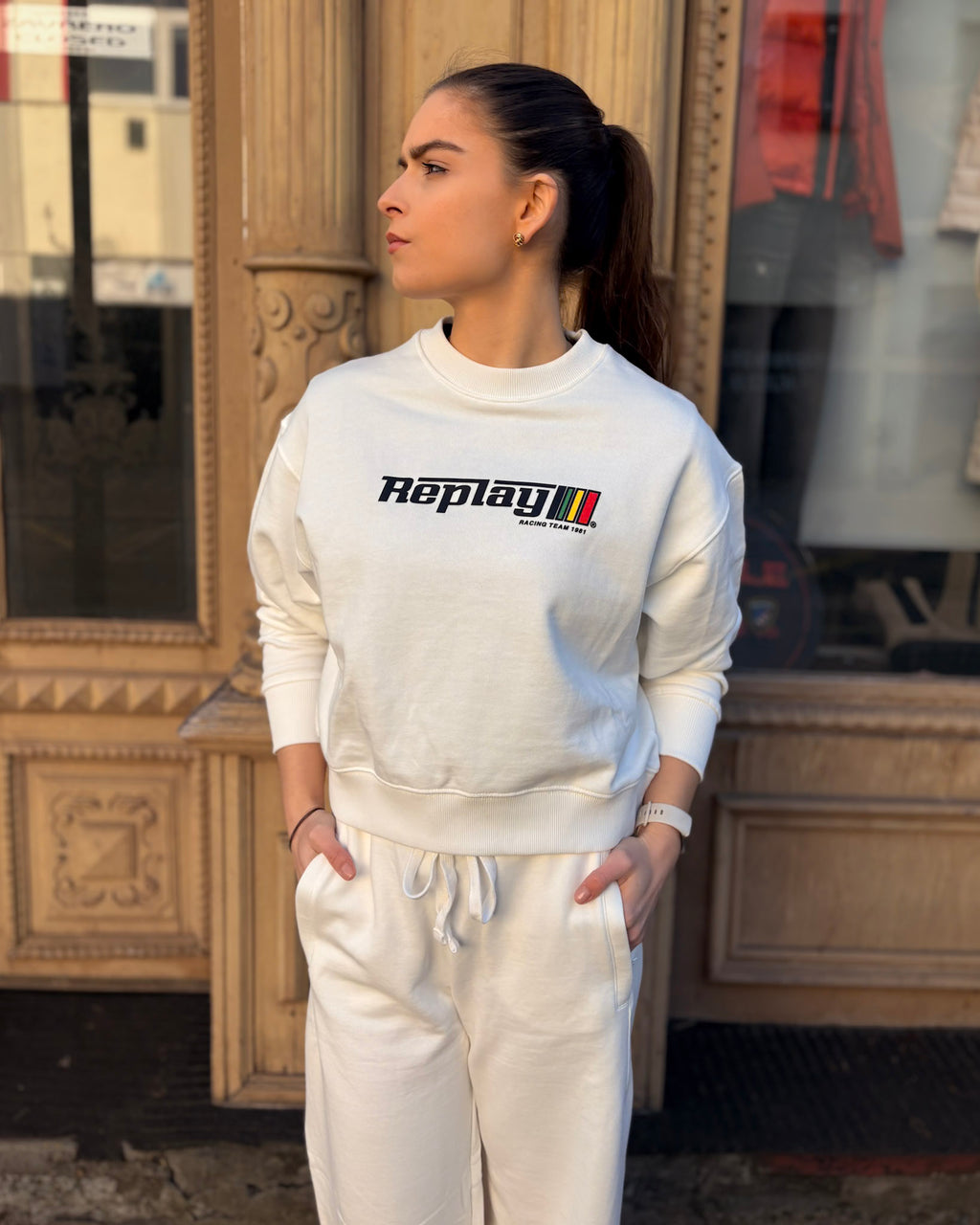 REPLAY RACING TEAM 1981 WOMEN'S SWEATSHIRT 