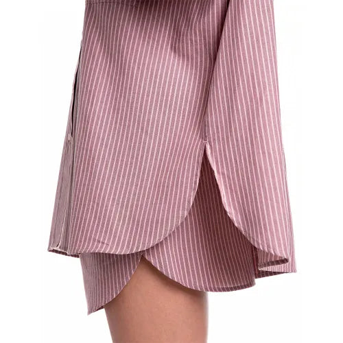 REPLAY DÁMSKÁ PRUHOVANÁ KOŠILE UVOLNĚNÉHO STŘIHU