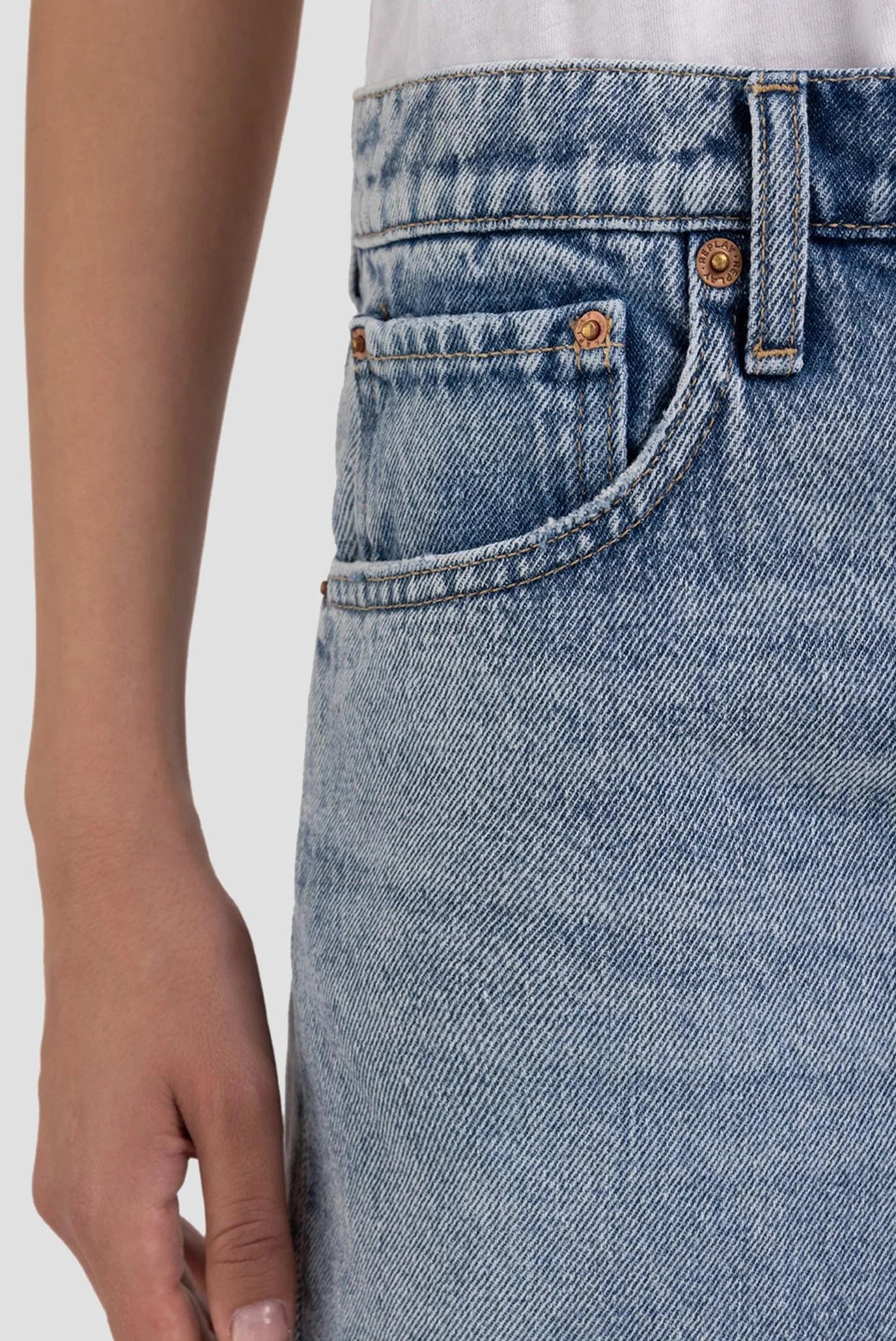 REPLAY DÁMSKÉ MINI KRAŤASY ROVNÉHO STŘIHU