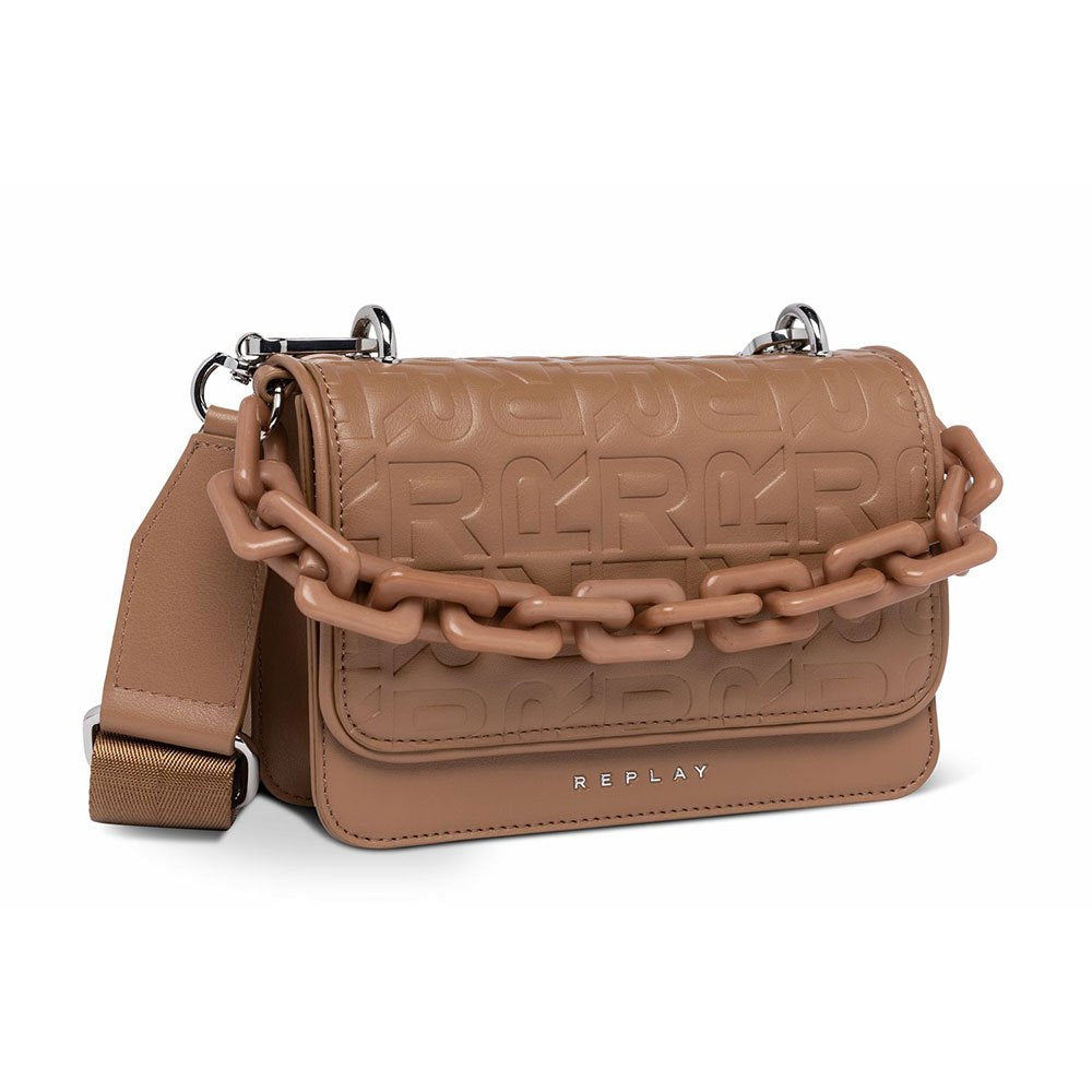 REPLAY CROSSBODY KABELKA S CELOPLOŠNÝM LOGEM - FW3001 .037.A0458A