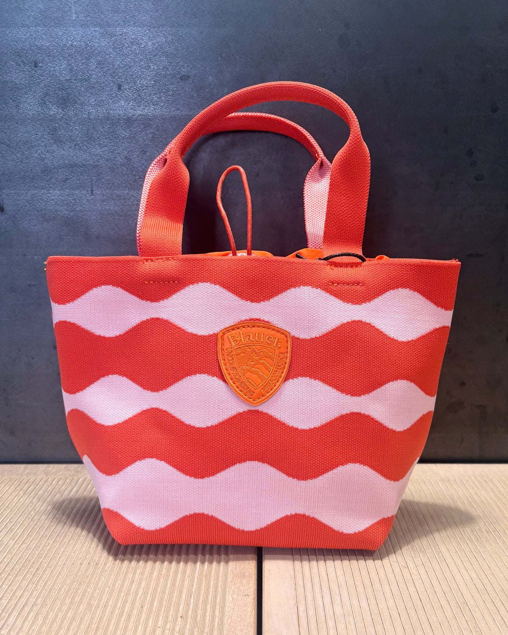 PLÁŽOVÁ PLETENÁ TAŠKA BLAUER TYPU TOTE BAG - S6XSBASKET01/KNI