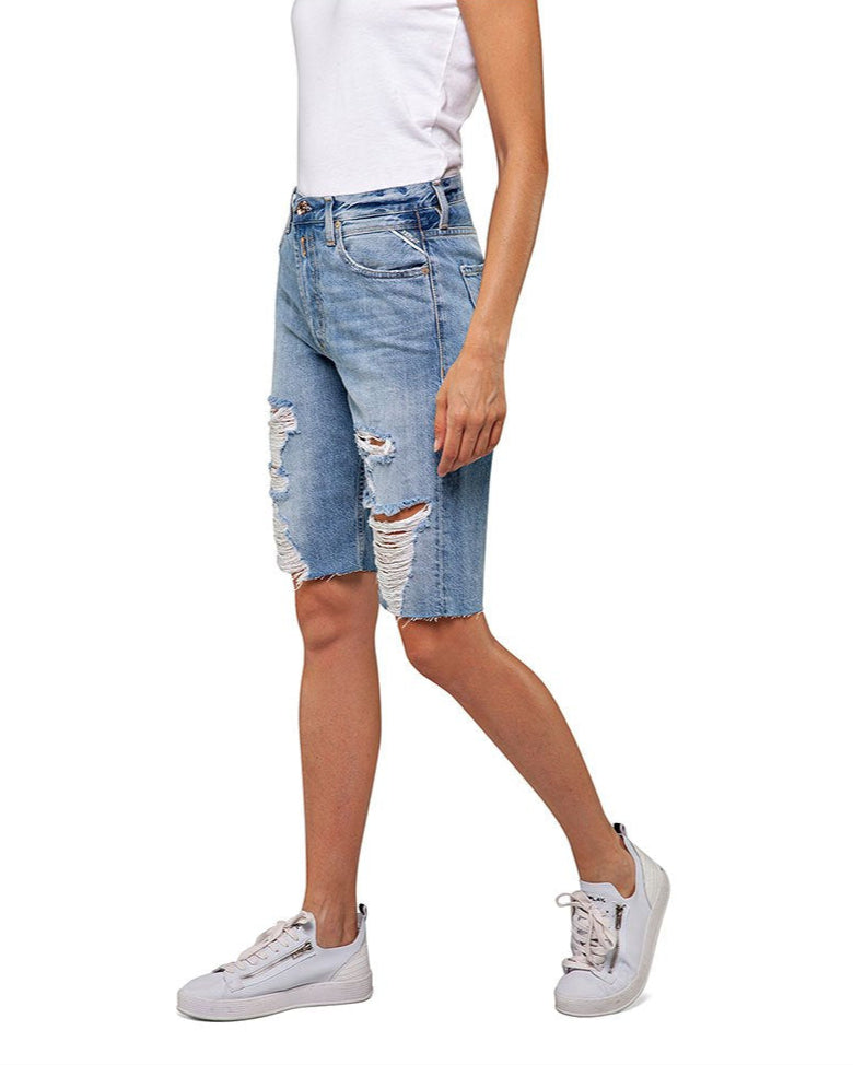 DÁMSKÉ REPLAY DŽÍNOVÉ KRAŤASY KE KOLENŮM
