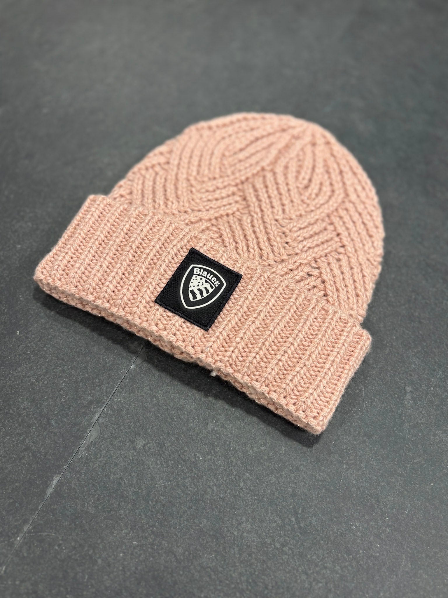 BLAUER PLETENÁ ČEPICE OPHIR