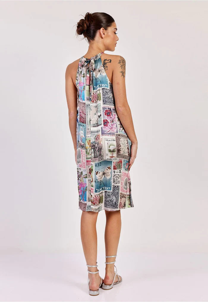 KRÁTKE REPLAY ŠATY S POTLAČOM VOYAGE 