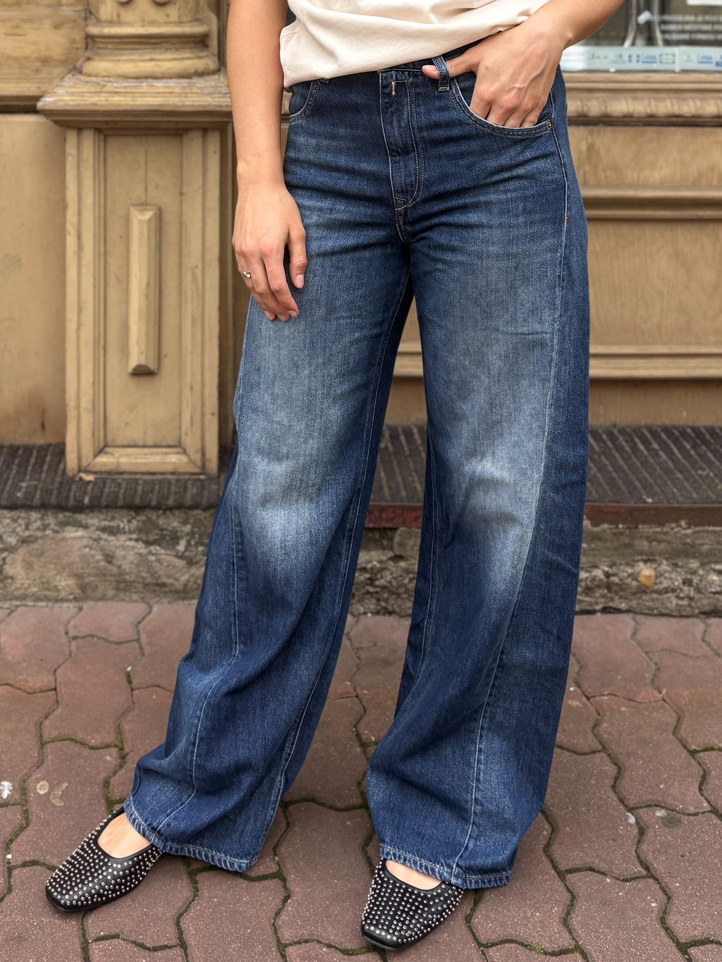 WOMEN'S REPLAY NARJA BAGGY-FIT JEANS