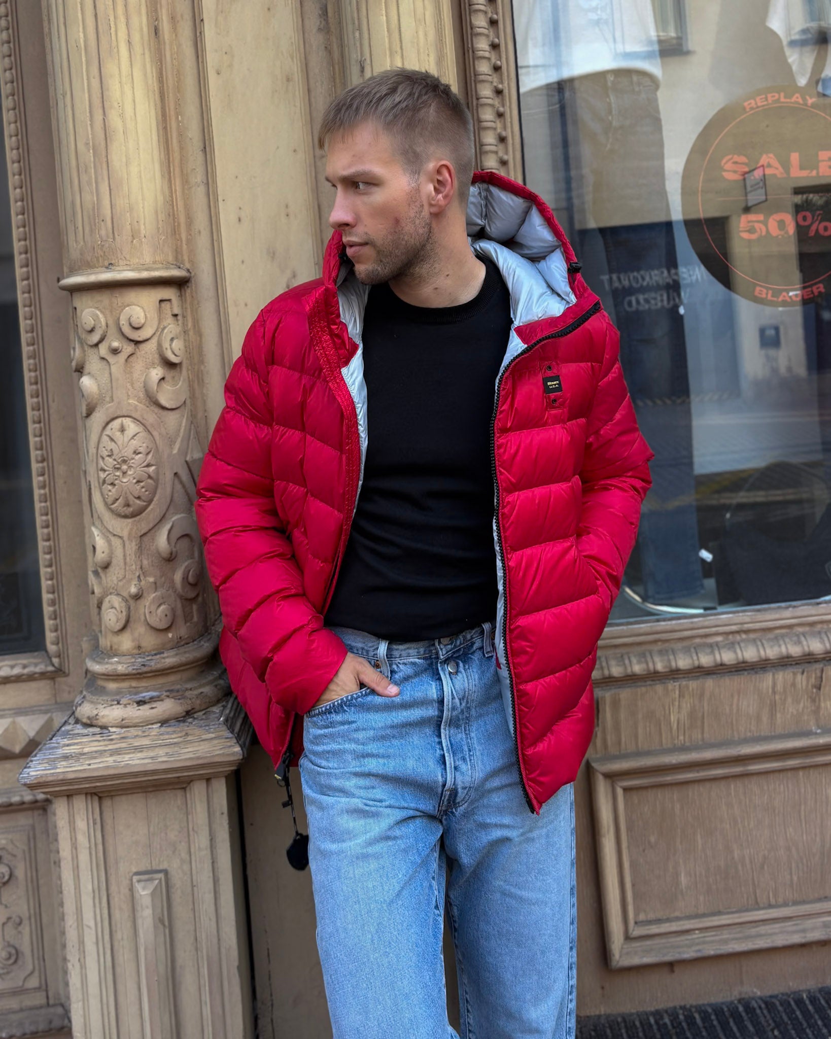 BLAUER FÉRFI ACTON PEOLKABÁT KAPUCNIS