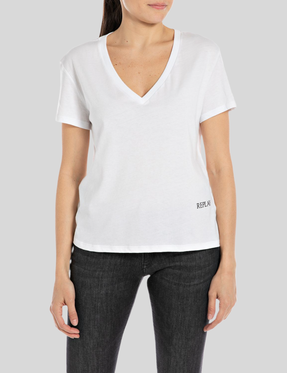REPLAY DÁMSKÉ BASIC TRIČKO