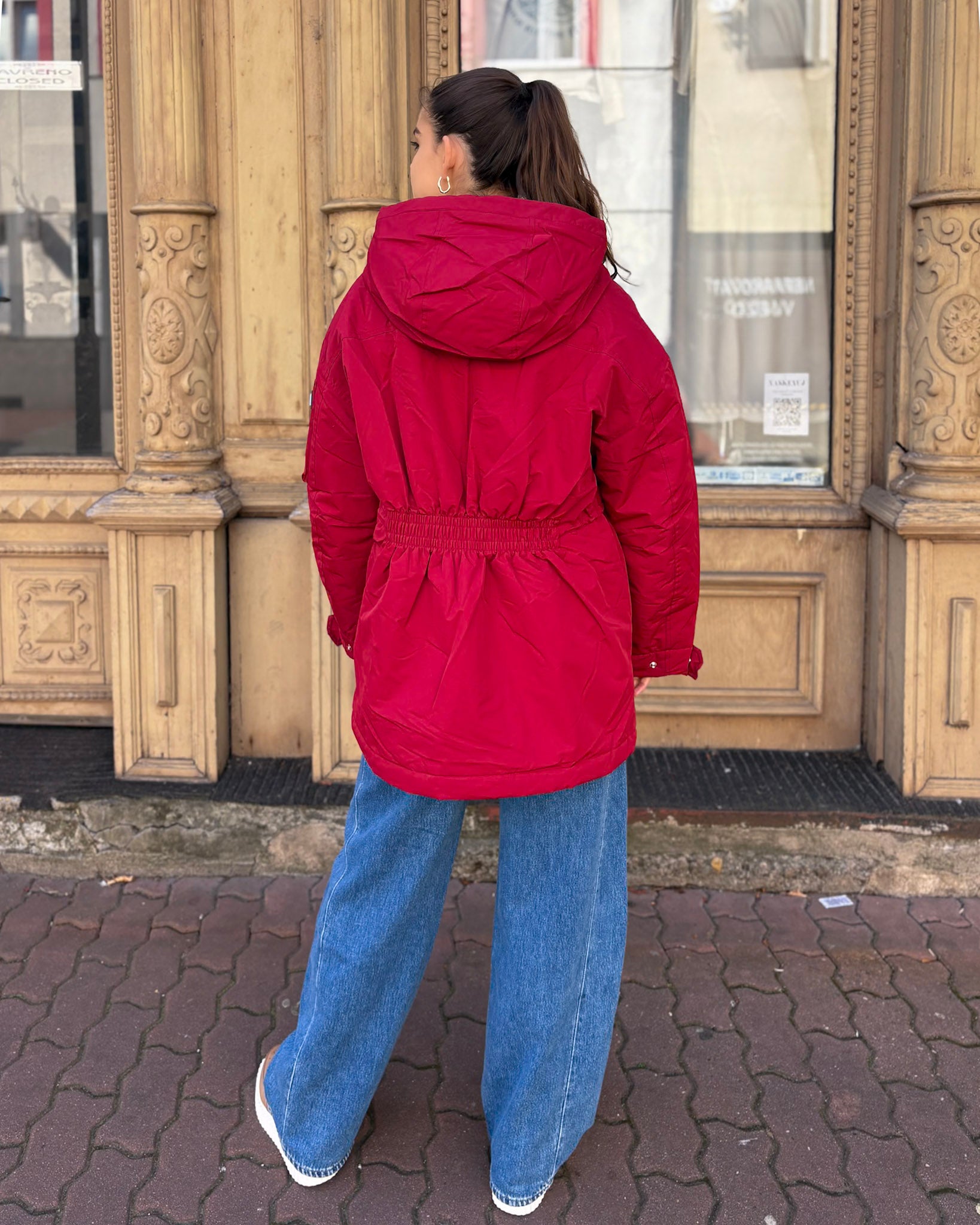 NŐI REPLAY KAPUCNIS KABÁT 