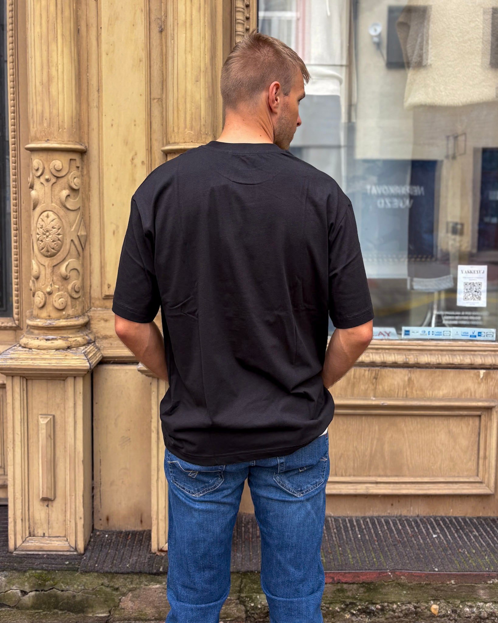 FÉRFI REPLAY PÓLÓ MELLKASI MINTÁVAL