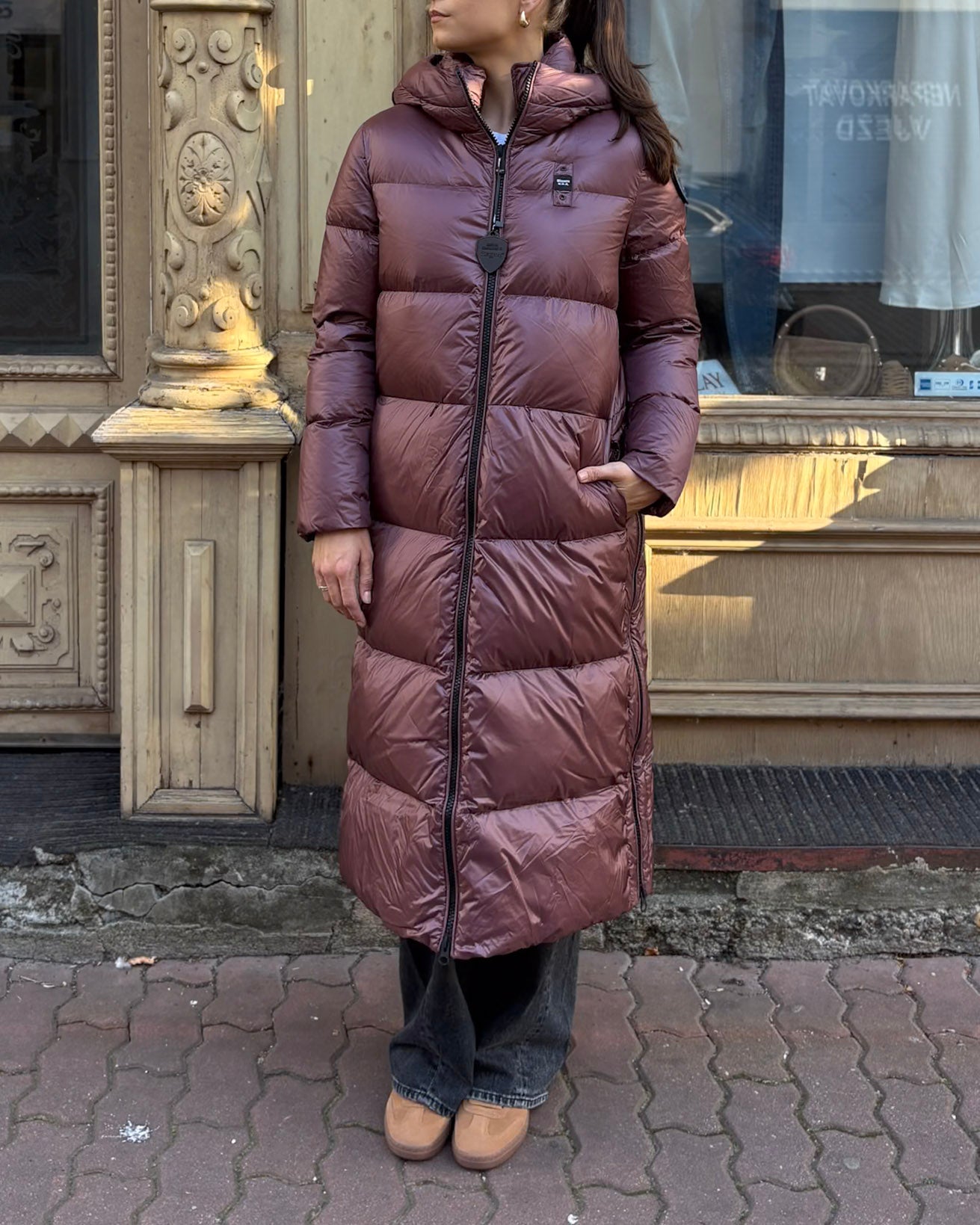 BLAUER LONG SOFT DOWN JACKET CELIA