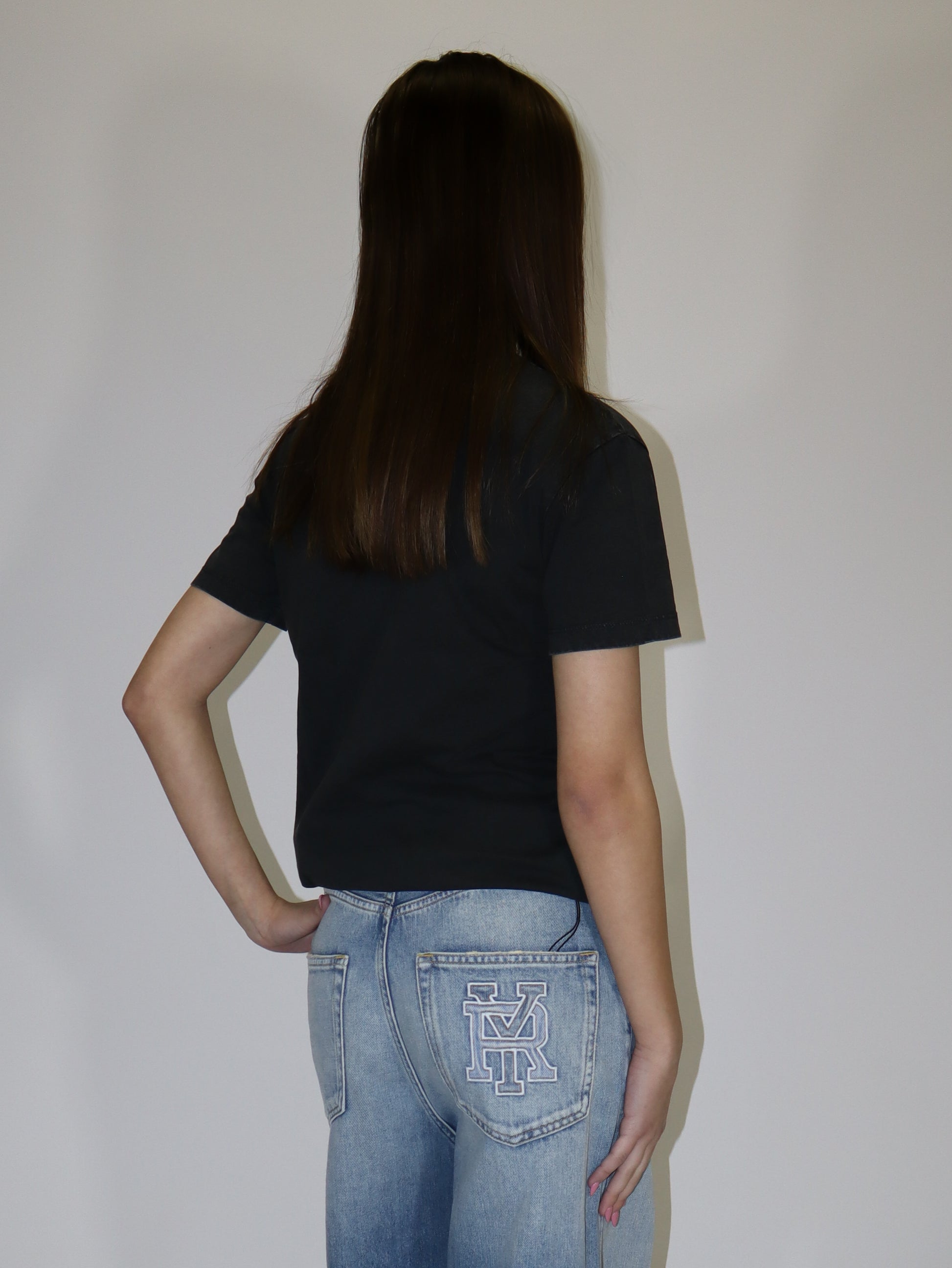 REPLAY DÁMSKÉ TRIČKO BĚŽNÉHO STŘIHU S NÁPISEM