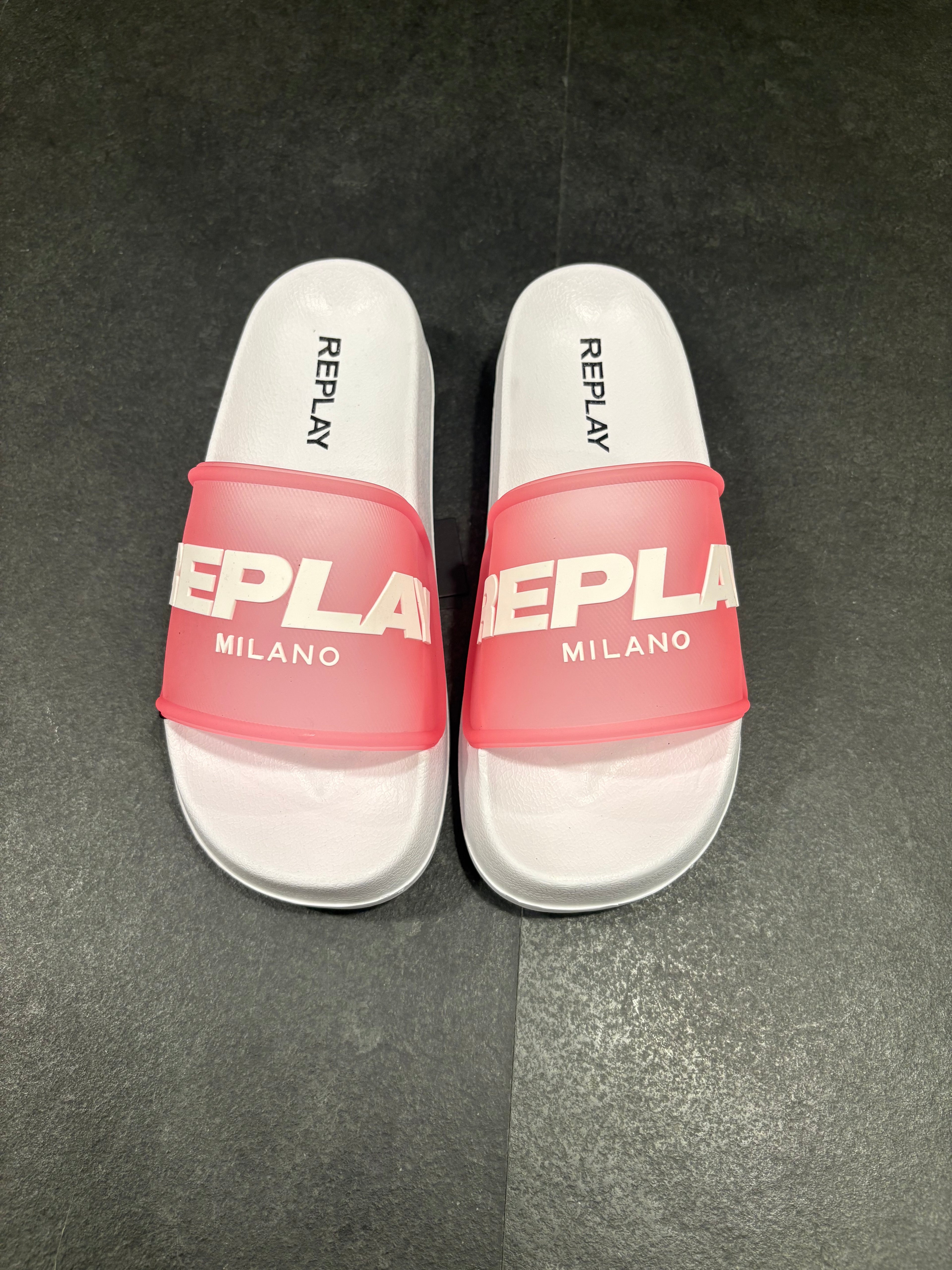 REPLAY DÁMSKÉ PANTOFLE NA PLATFORMĚ 