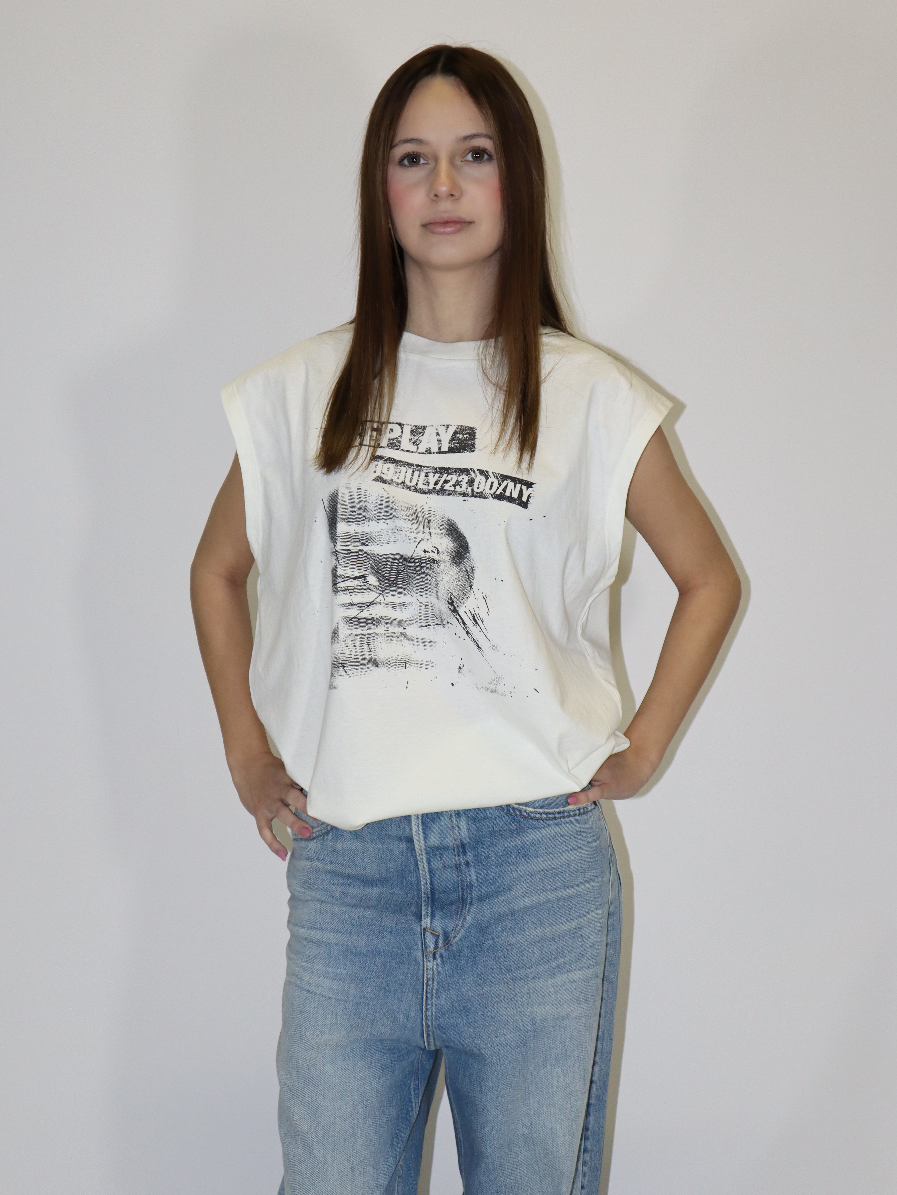 REPLAY NŐI FIÚS STÍLUSÚ, MINTAMINTÁS, PÓLÓ 