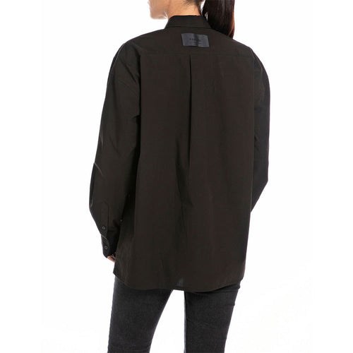REPLAY WOMEN'S BUTTON-UP SHIRT