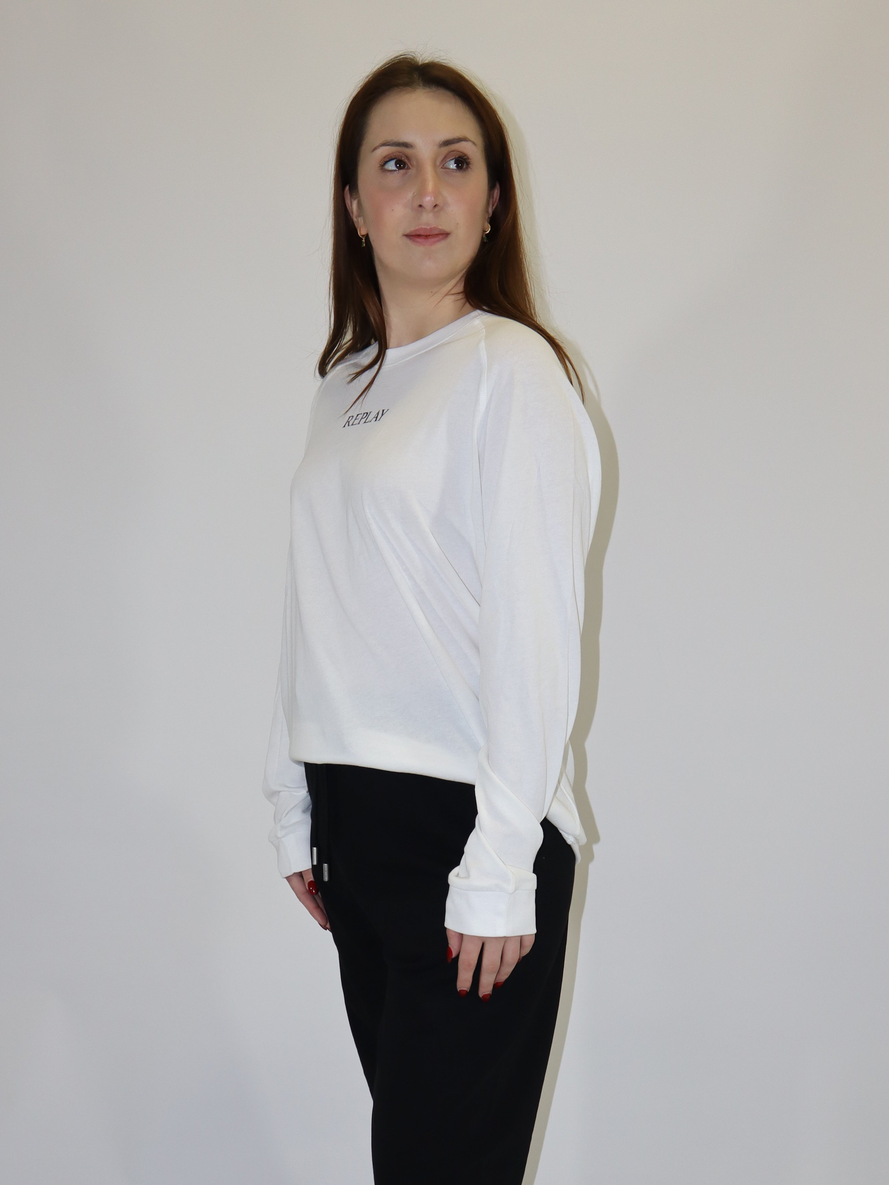 REPLAY NŐI HOSSZÚ UJJÚ RAGLAN PÓLÓ