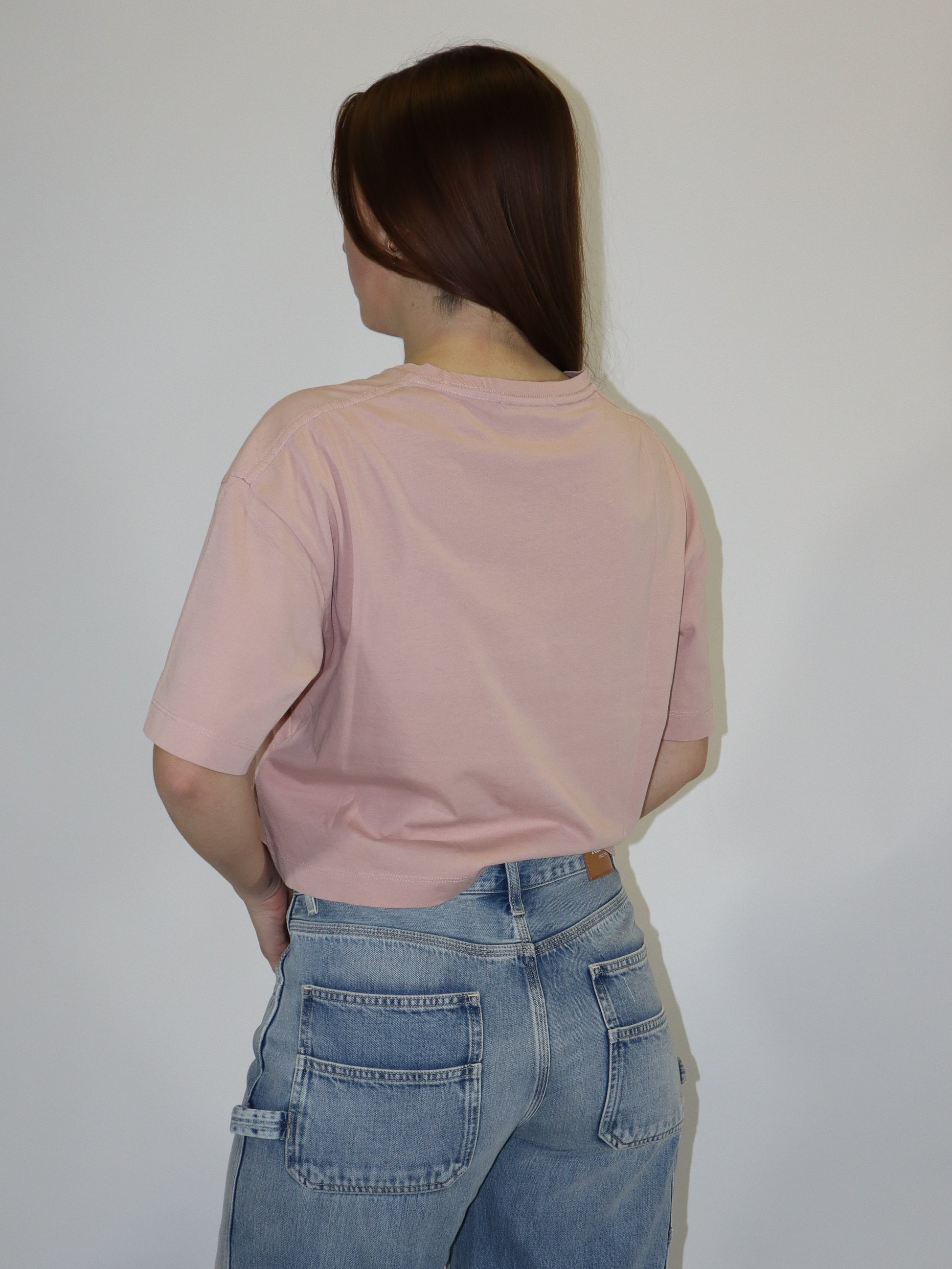 REPLAY DÁMSKÉ ZKRÁCENÉ TRIČKO S LOGEM