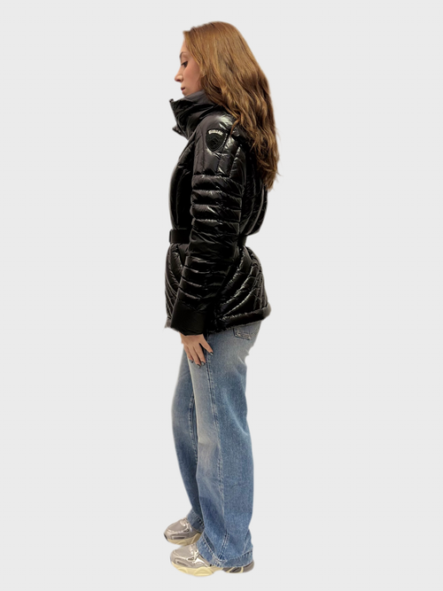 WOMEN'S BLAUER DOWN JACKET WITH ANGELL BELT