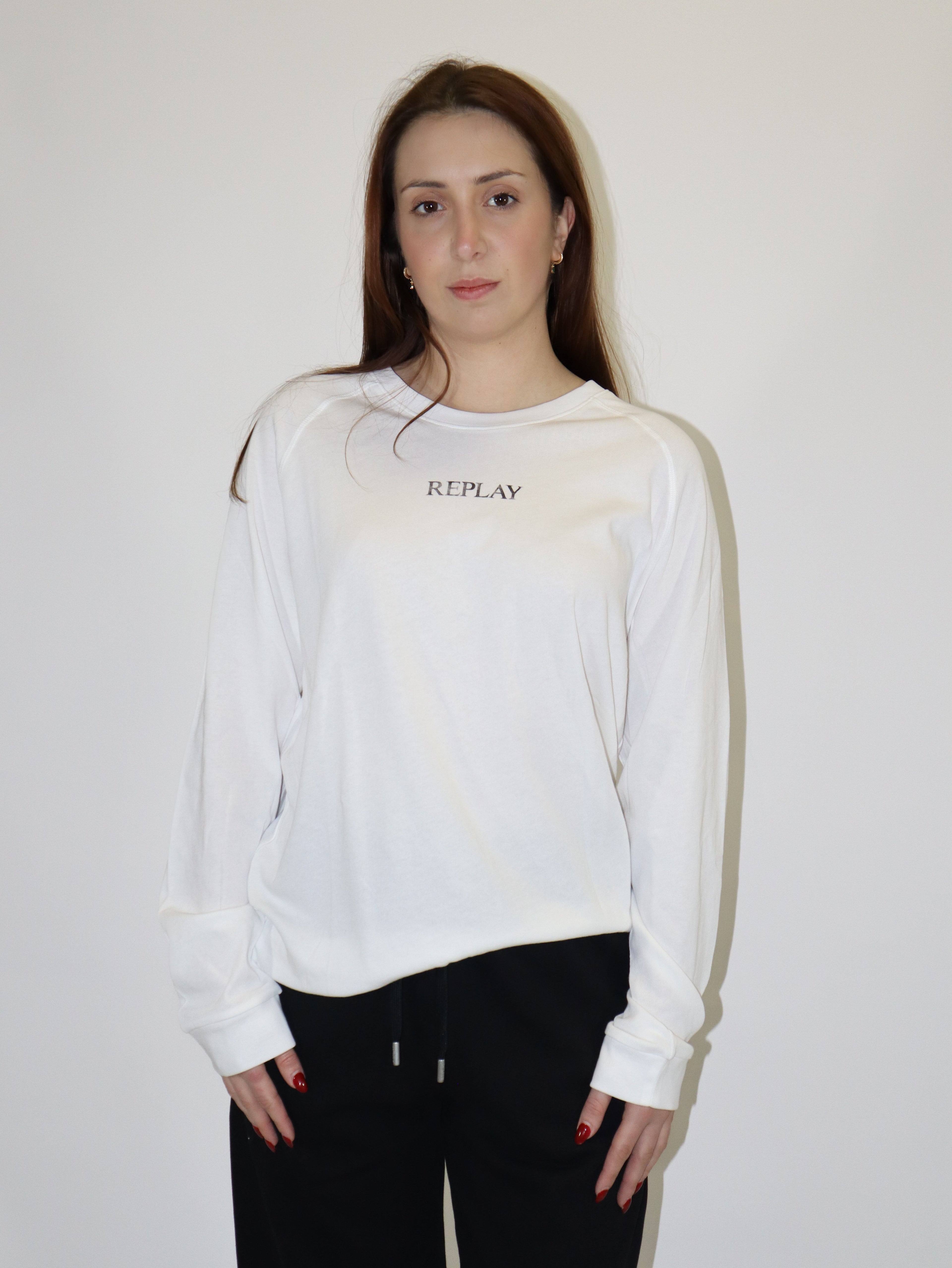 REPLAY NŐI HOSSZÚ UJJÚ RAGLAN PÓLÓ