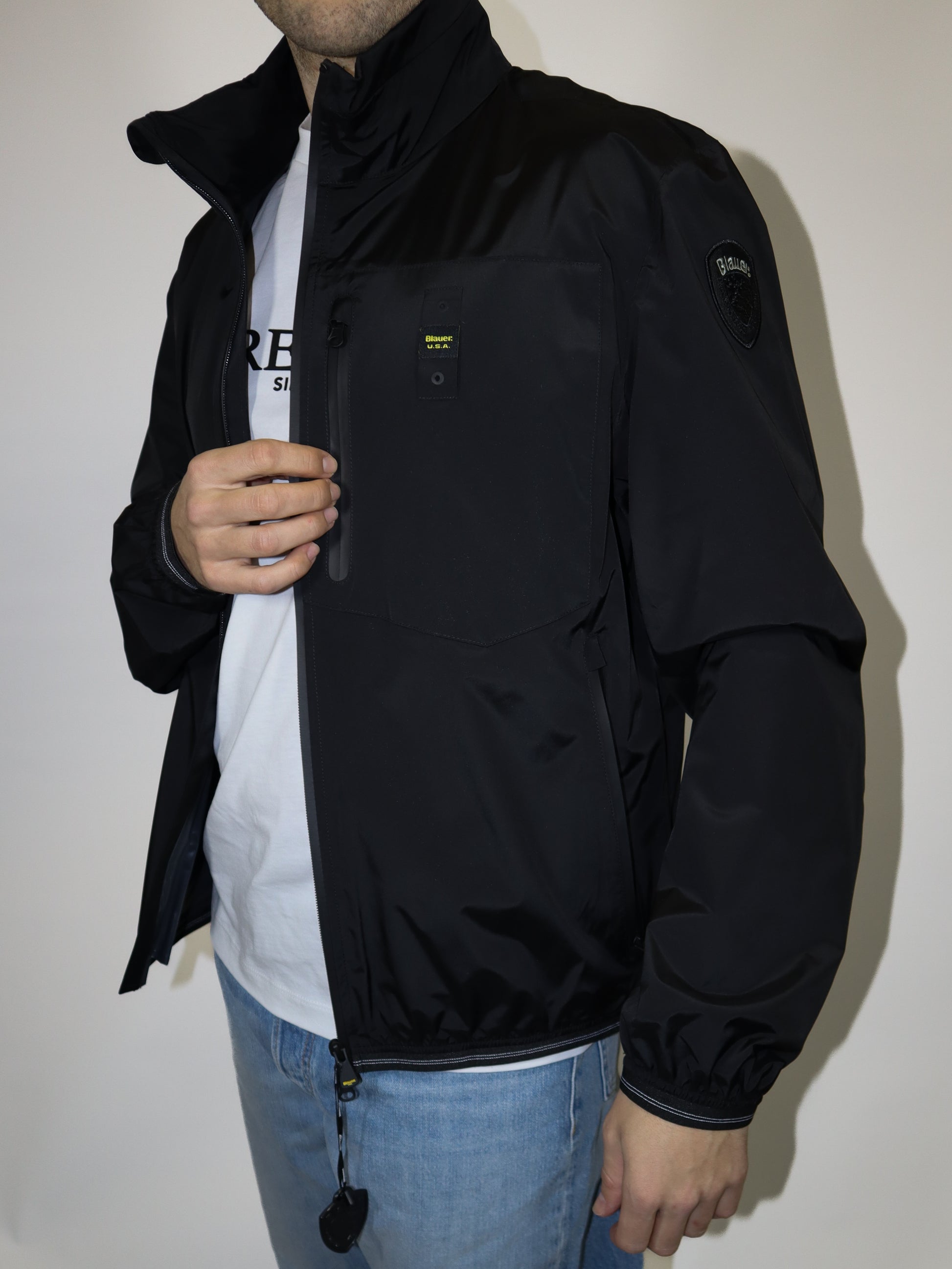 BLAUER FÉRFI SZÉLÁLLÓ RUGALMAS DEWAR KABÁT