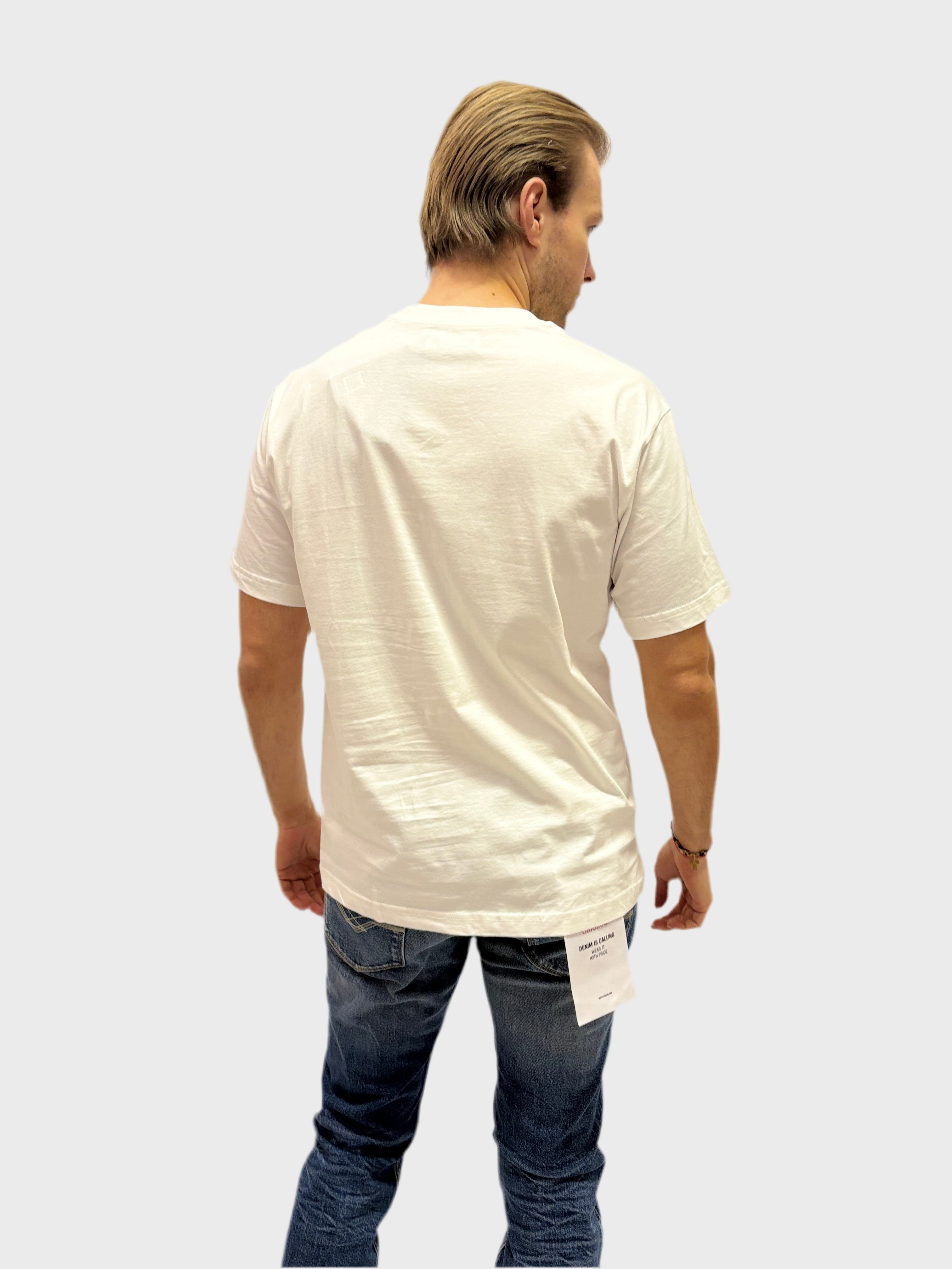 REPLAY PÁNSKE TRIČKO Z BAVLNENÉHO ŽERZEJA S POTLAČOM