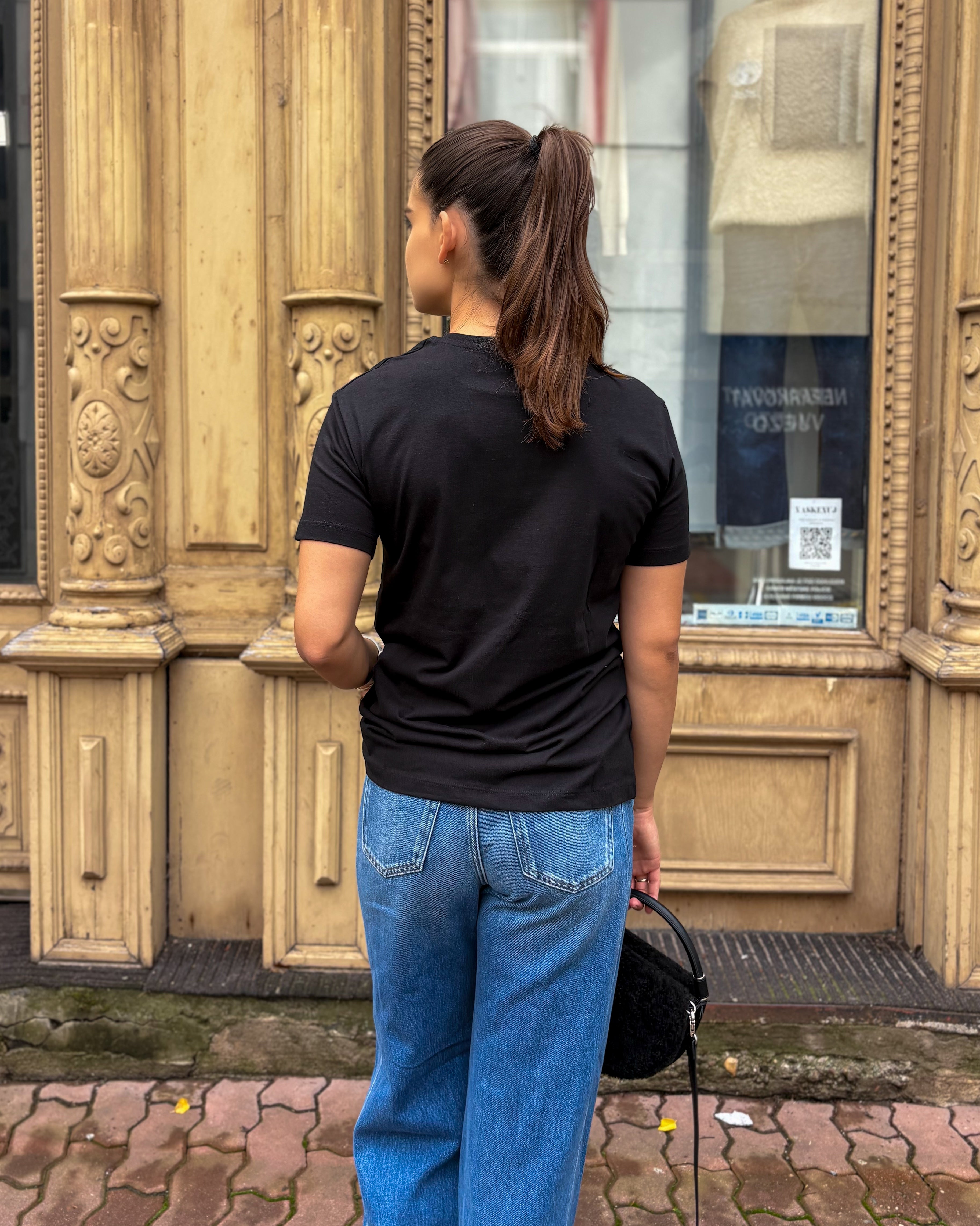 NŐI REPLAY PÓLÓ MELLZSEBBEL ÉS MINTÁVAL