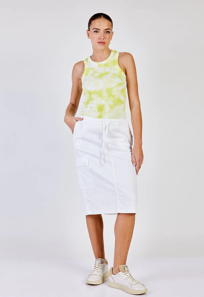 WOMEN'S REPLAY MIDI SKIRTS WITH CARGO POCKETS