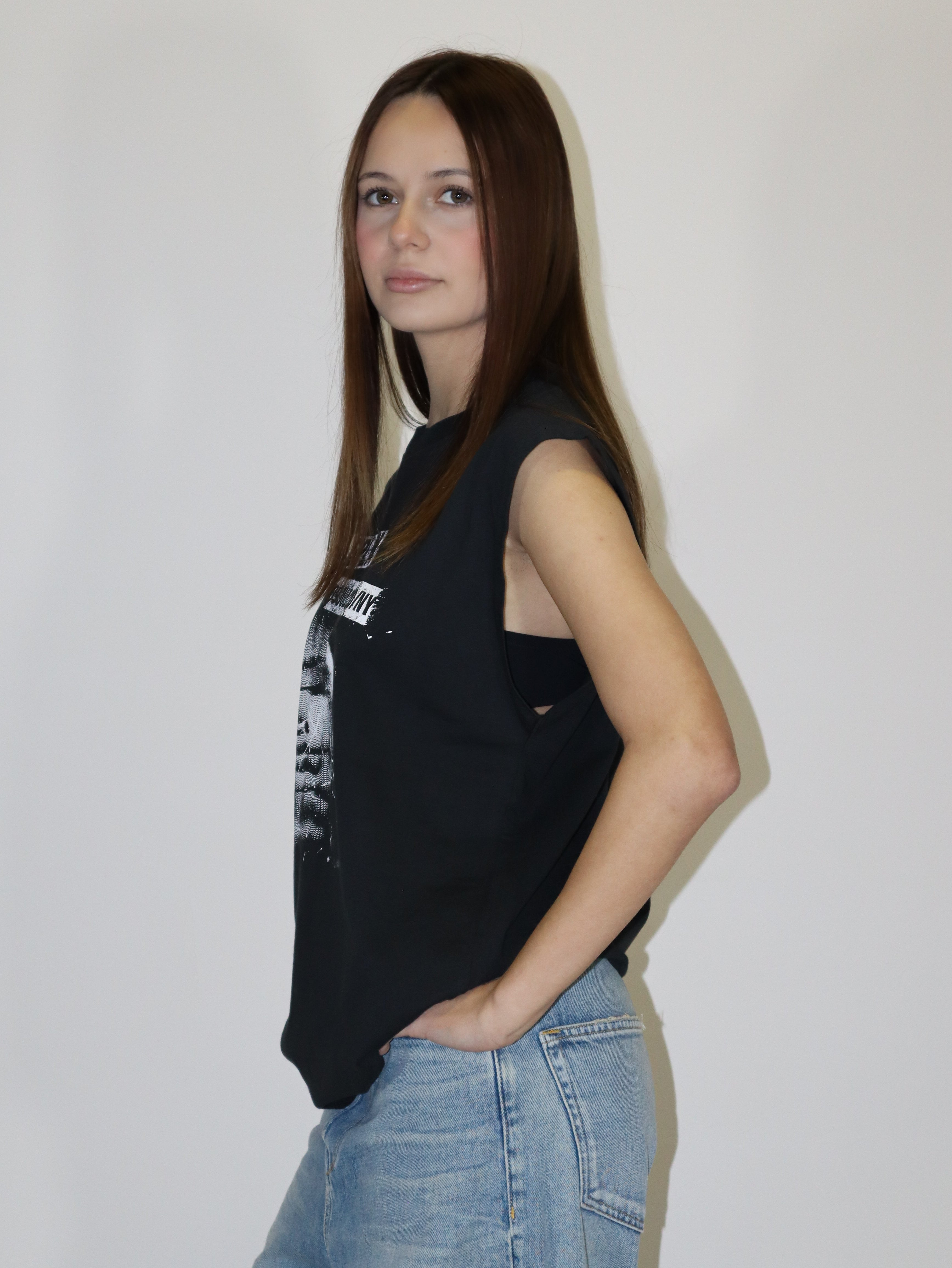 REPLAY DÁMSKE TRIČKO CHLAPČENSKÉHO STRIHU S POTLAČOM 