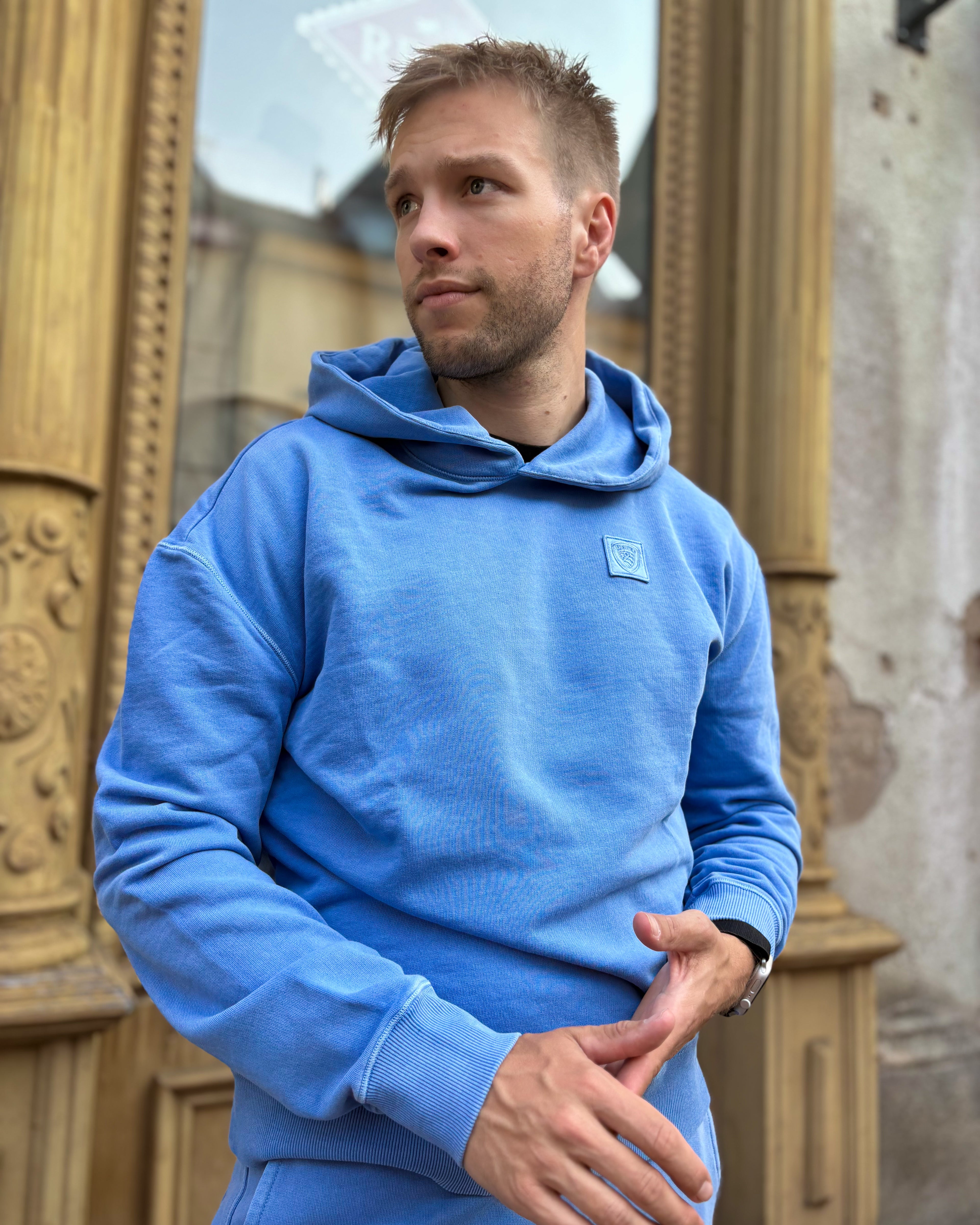 BLAUER PÁNSKA ALBRIGHT MIKINA S KAPÚCIOU