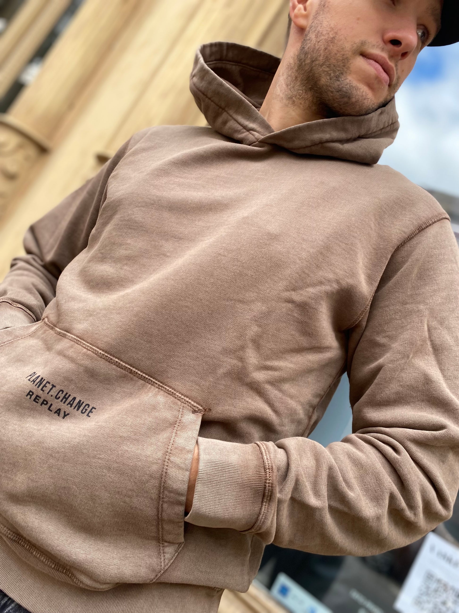 REPLAY PÁNSKÁ MIKINA REGULAR-FIT