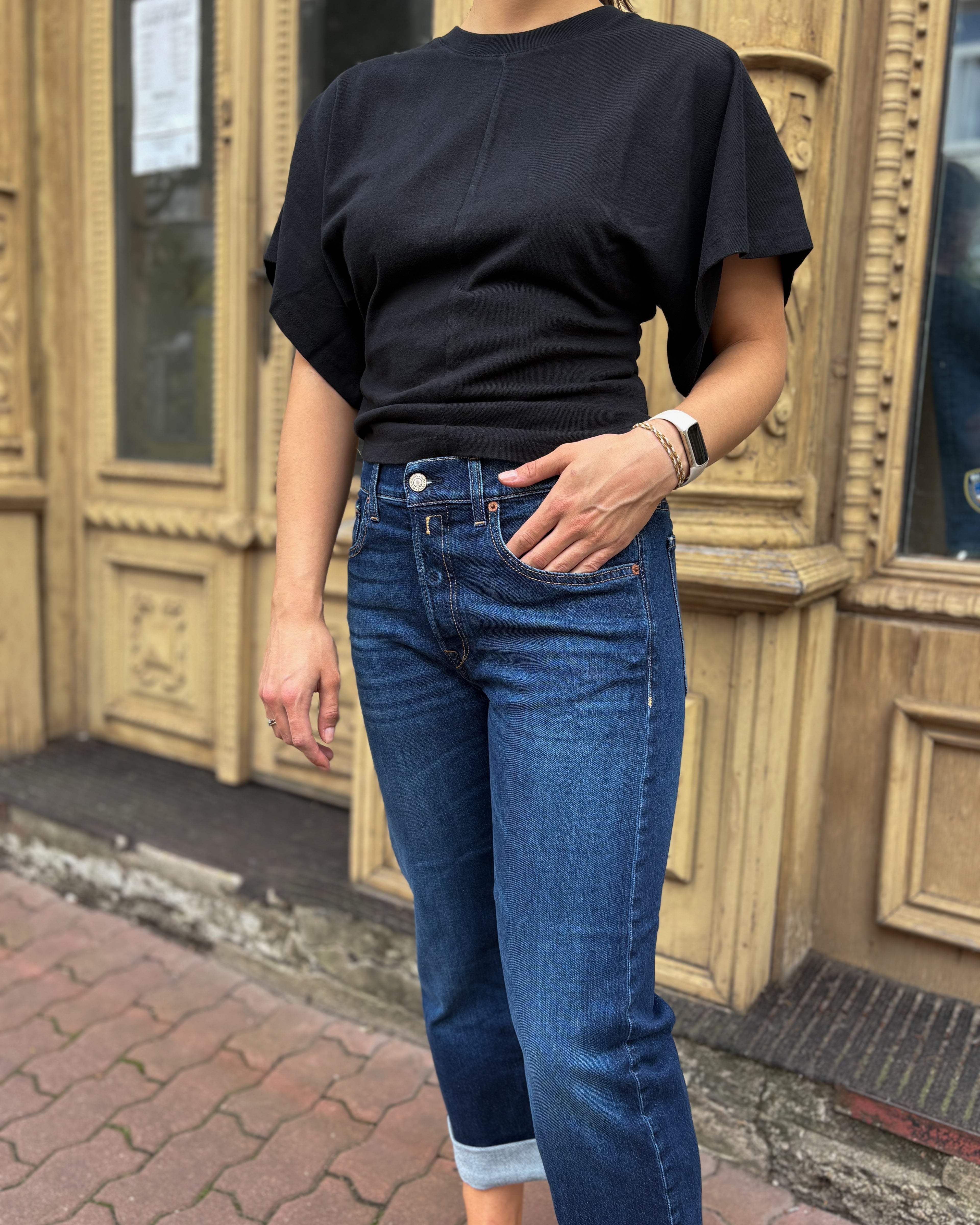 WOMEN'S REPLAY AUBRY BOY-FIT JEANS